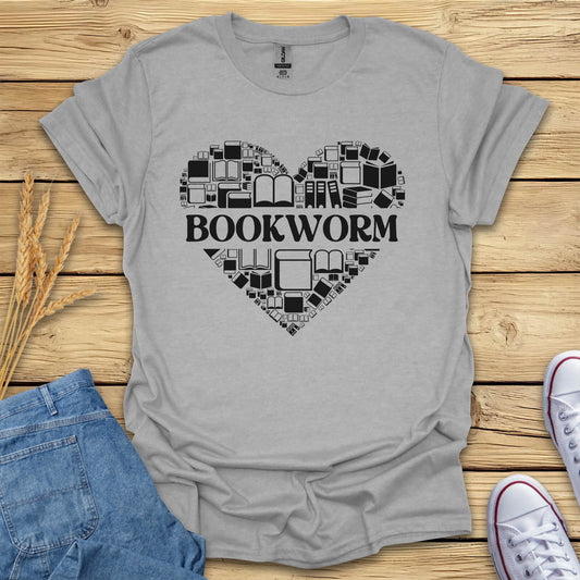 Bookworm Reading And Librarian Gift T-Shirt