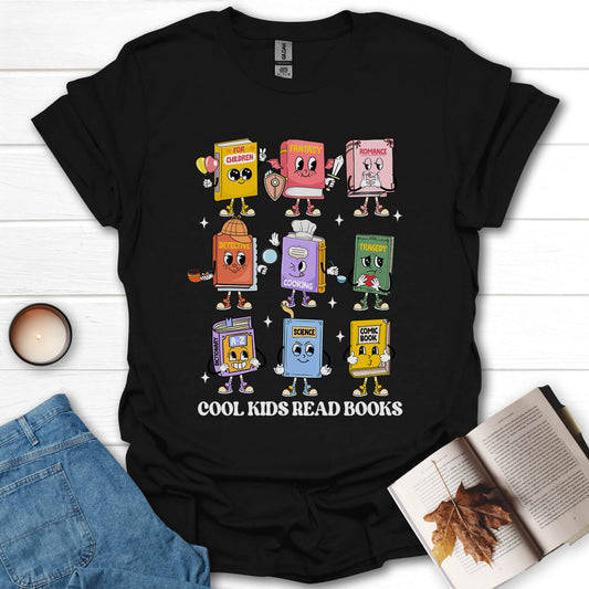 Cool Kids Read Books T-Shirt