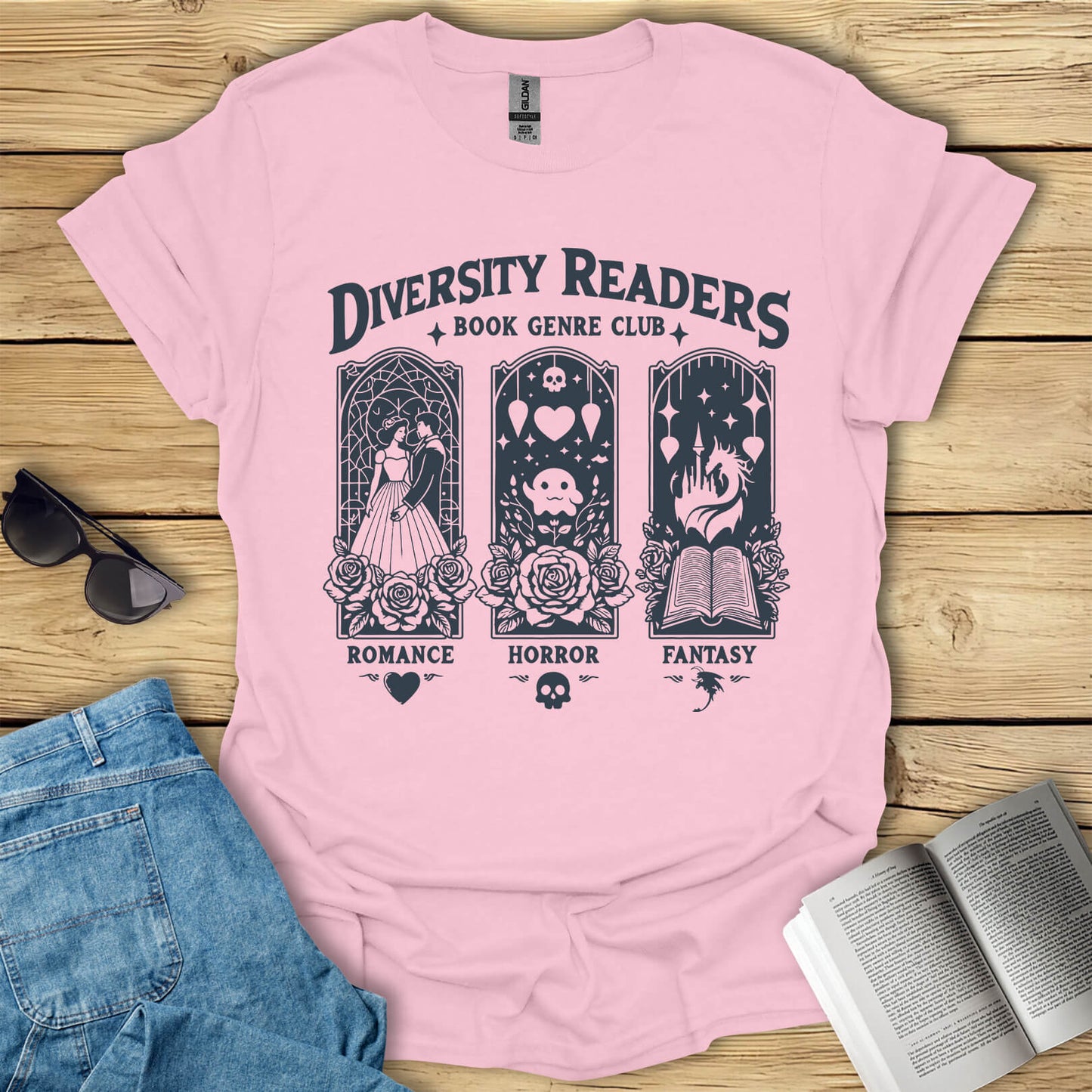Diversity Readers Book Club T-Shirt
