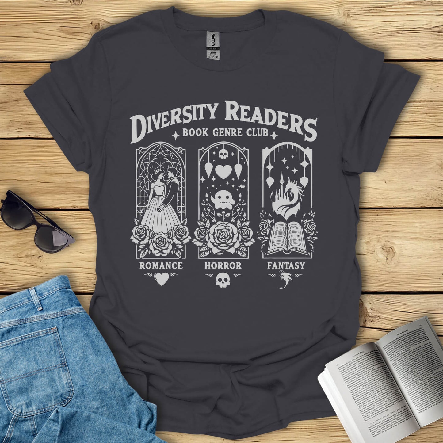 Diversity Readers Book Club T-Shirt