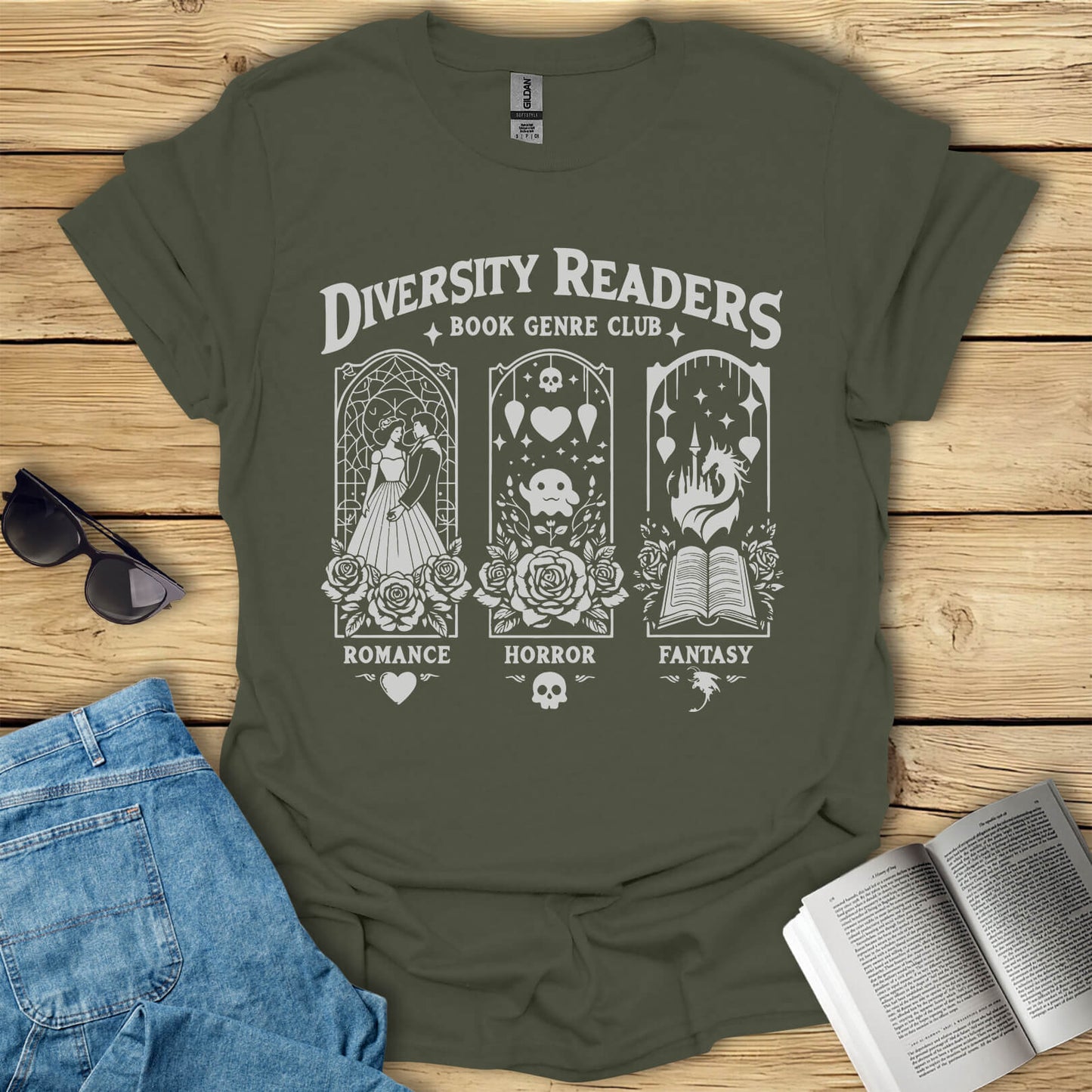 Diversity Readers Book Club T-Shirt