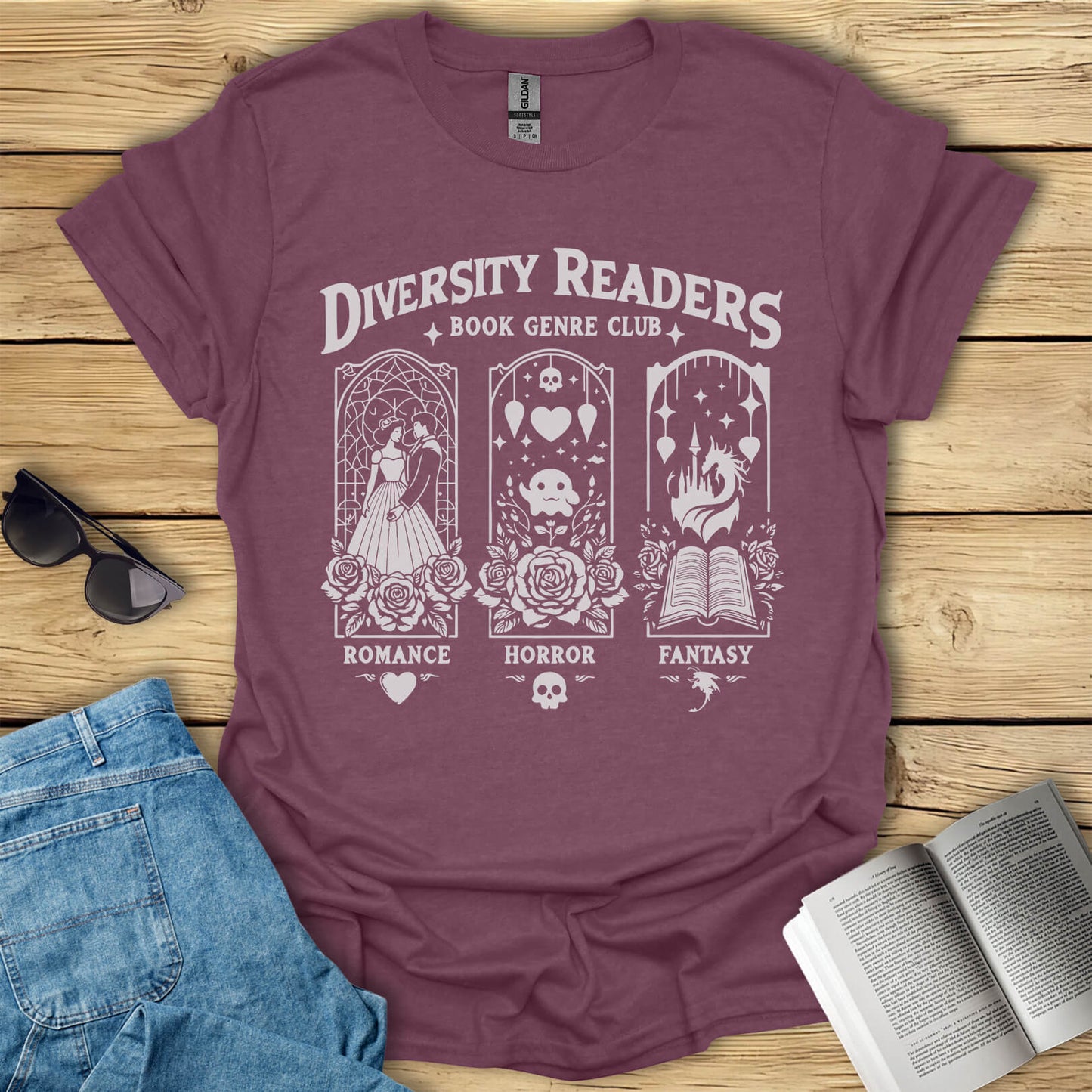 Diversity Readers Book Club T-Shirt