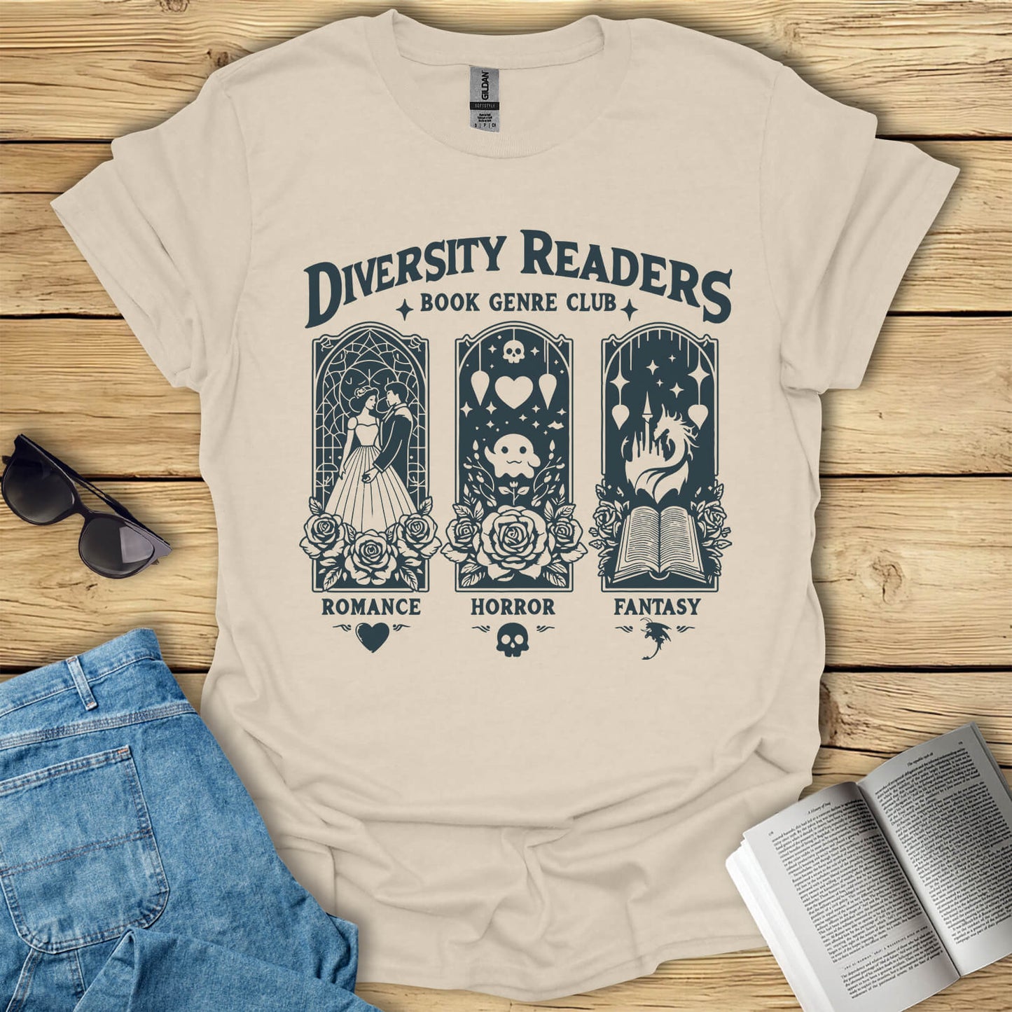 Diversity Readers Book Club T-Shirt