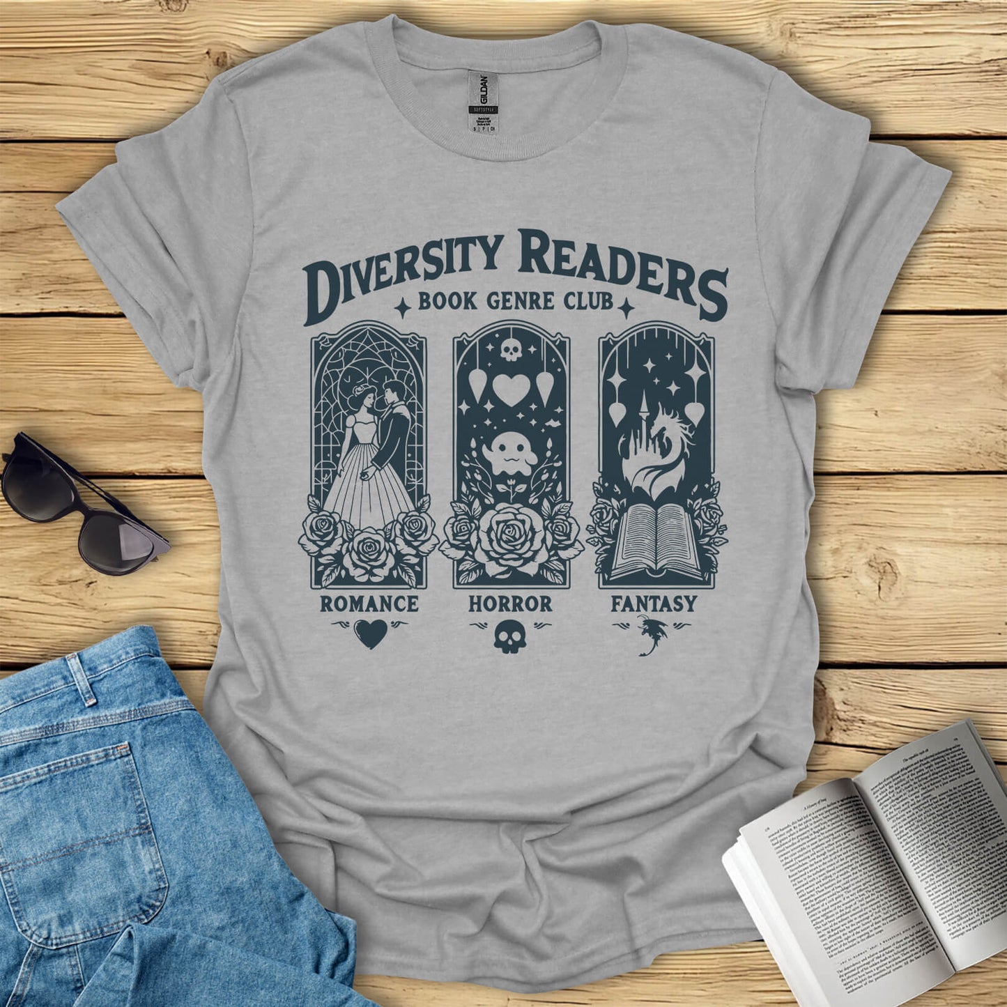 Diversity Readers Book Club T-Shirt