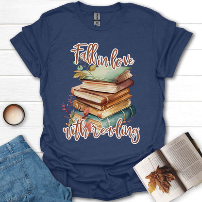 Fall In Love With Reading T-Shirt