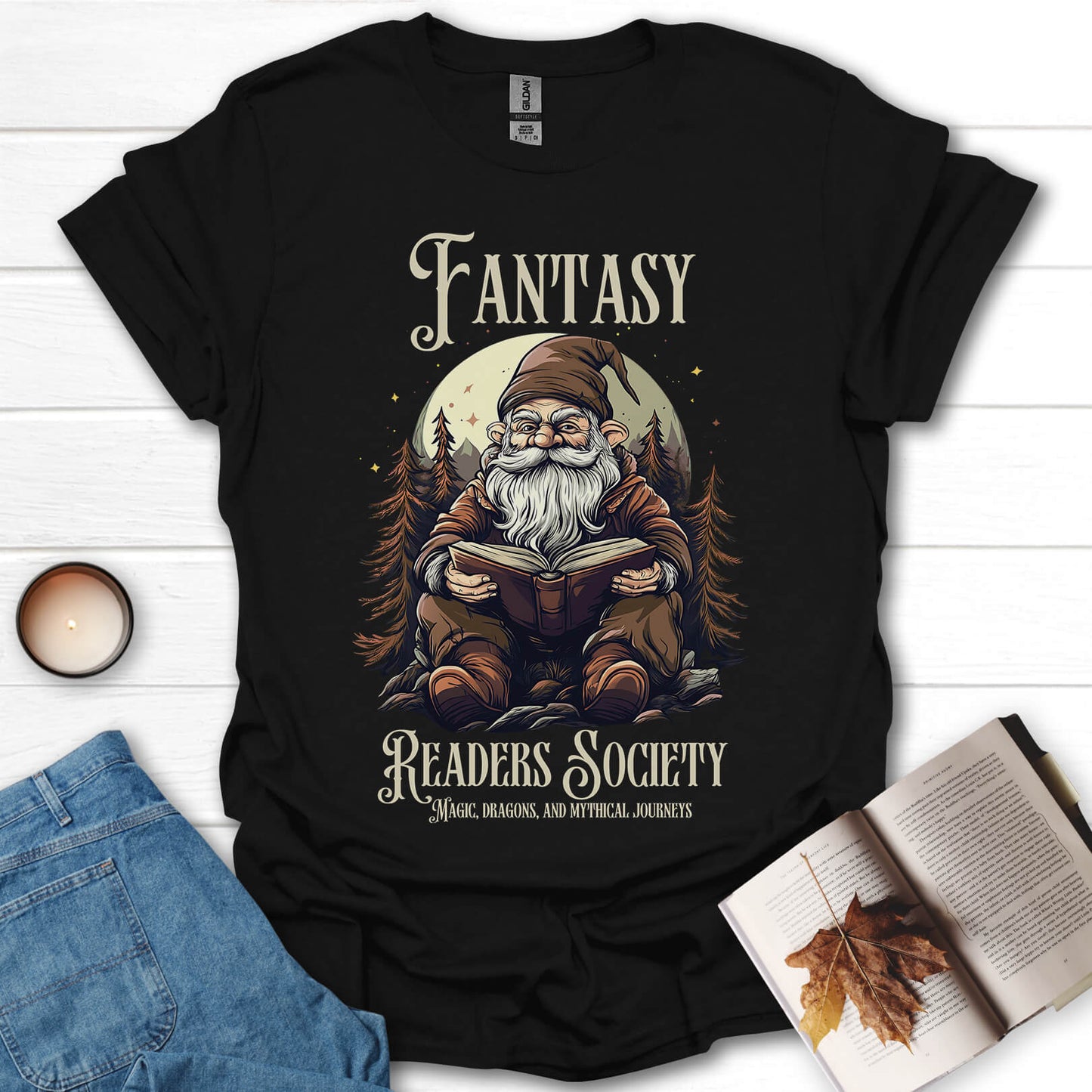 Fantasy Readers Society Dwarf T-Shirt