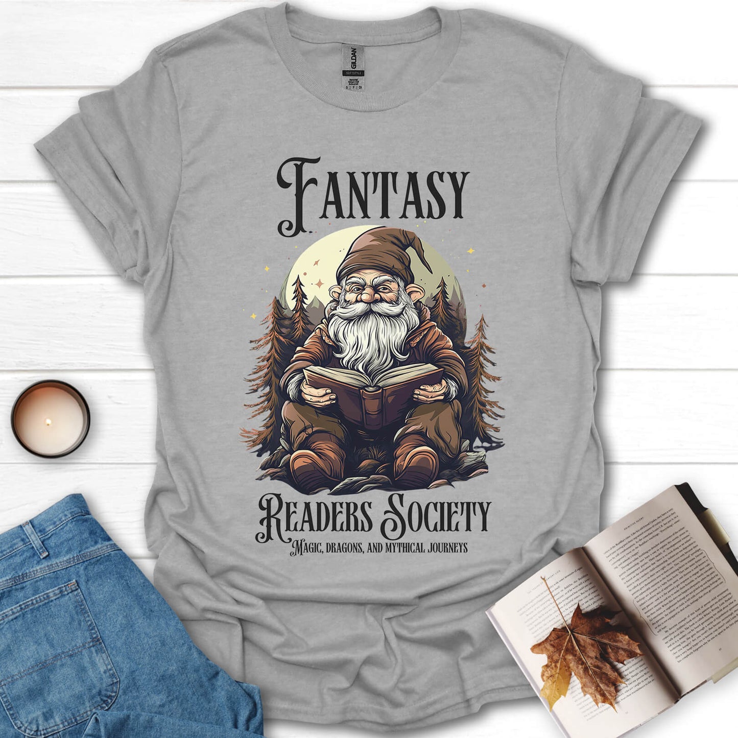 Fantasy Readers Society Dwarf T-Shirt