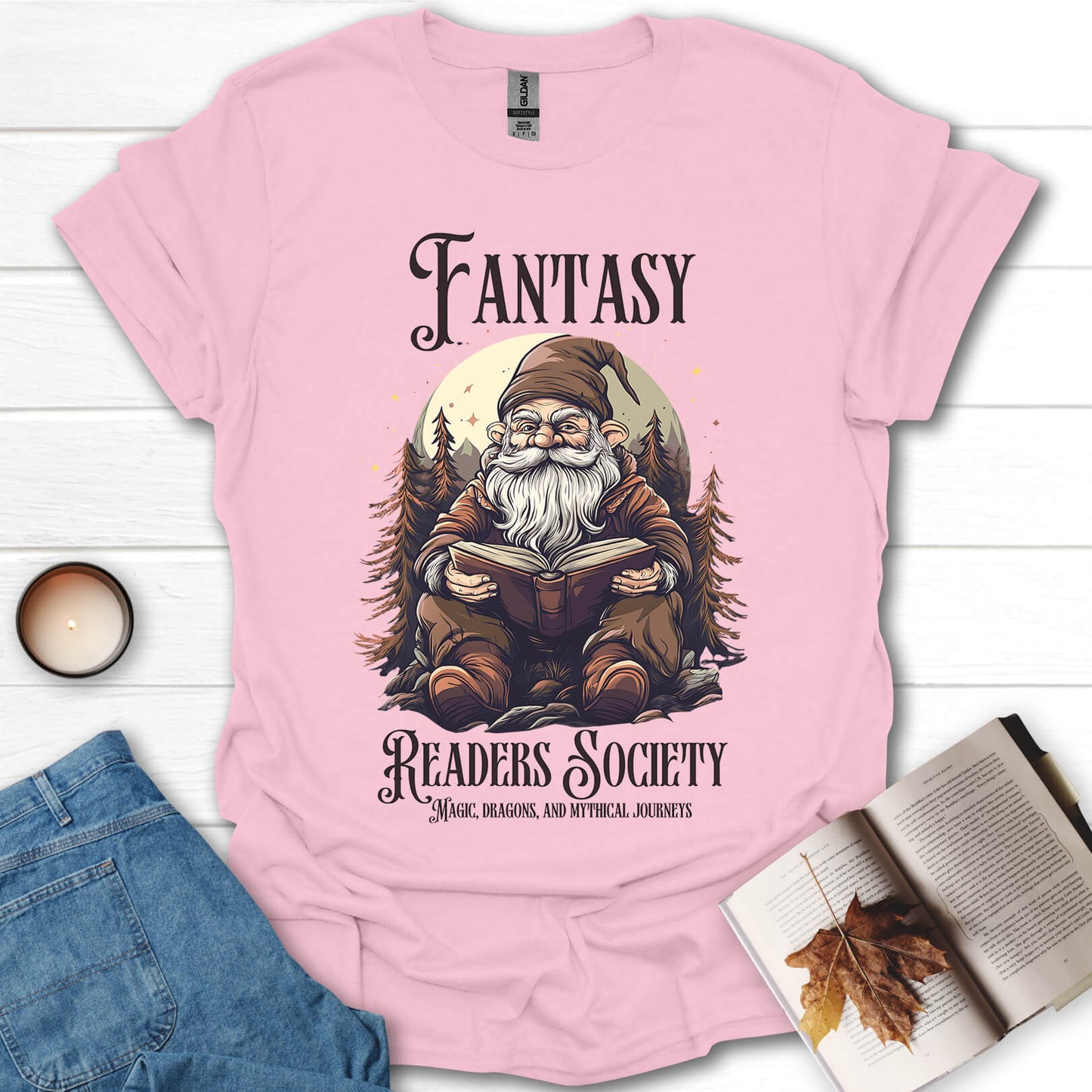 Fantasy Readers Society Dwarf T-Shirt