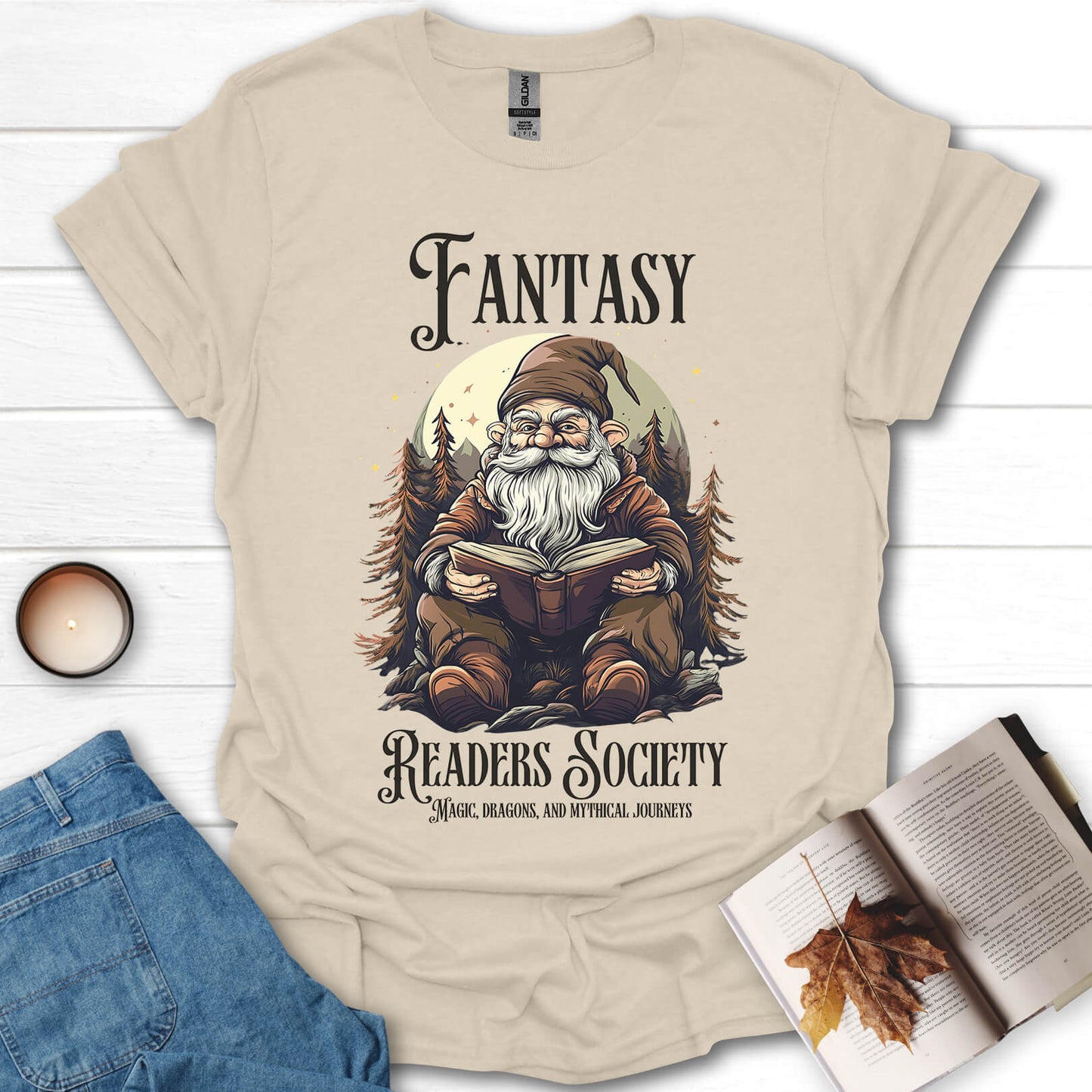 Fantasy Readers Society Dwarf T-Shirt