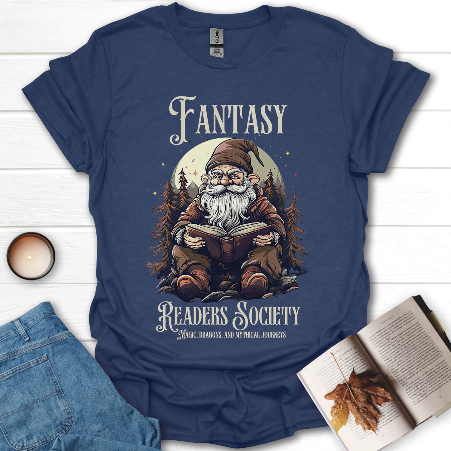 Fantasy Readers Society Dwarf T-Shirt