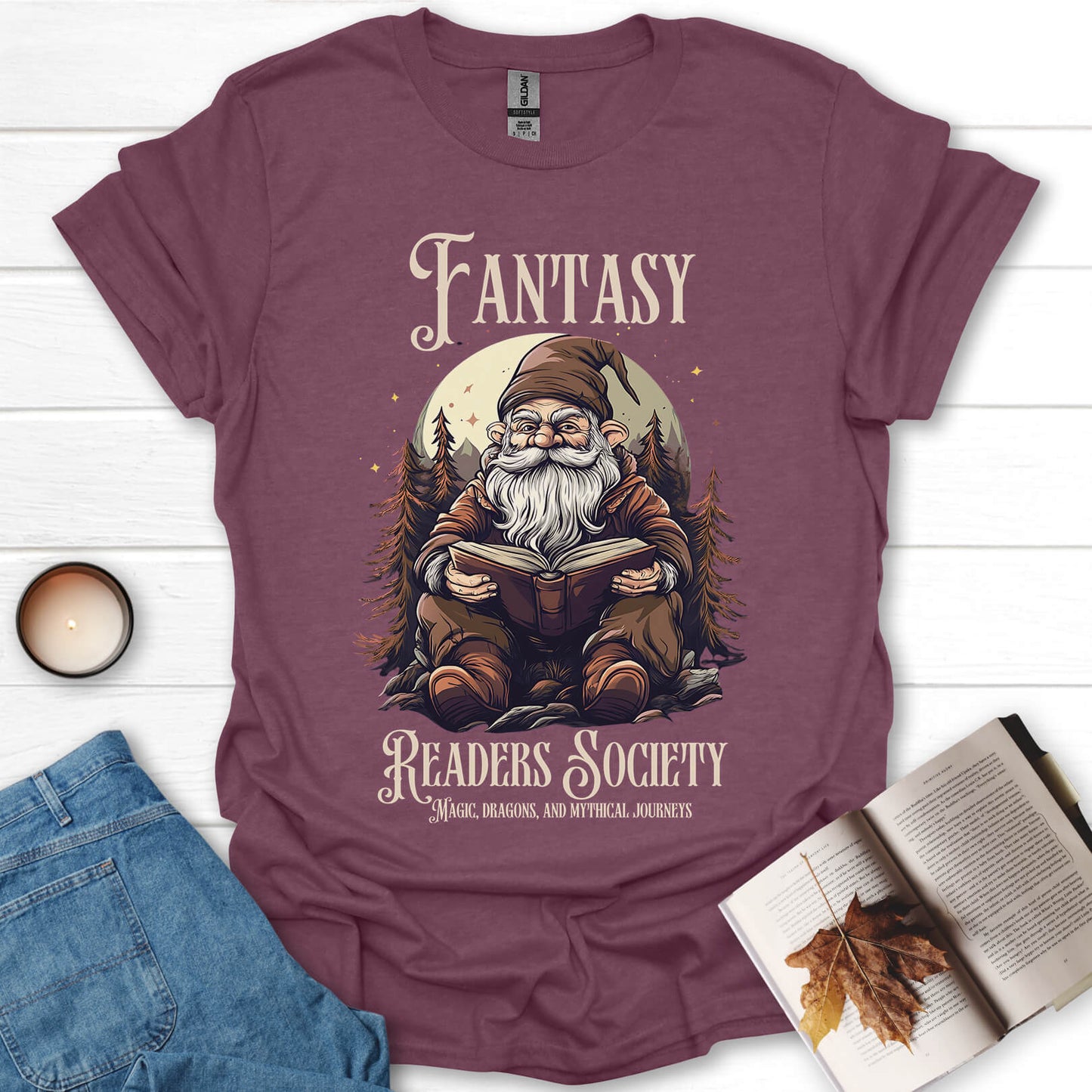 Fantasy Readers Society Dwarf T-Shirt