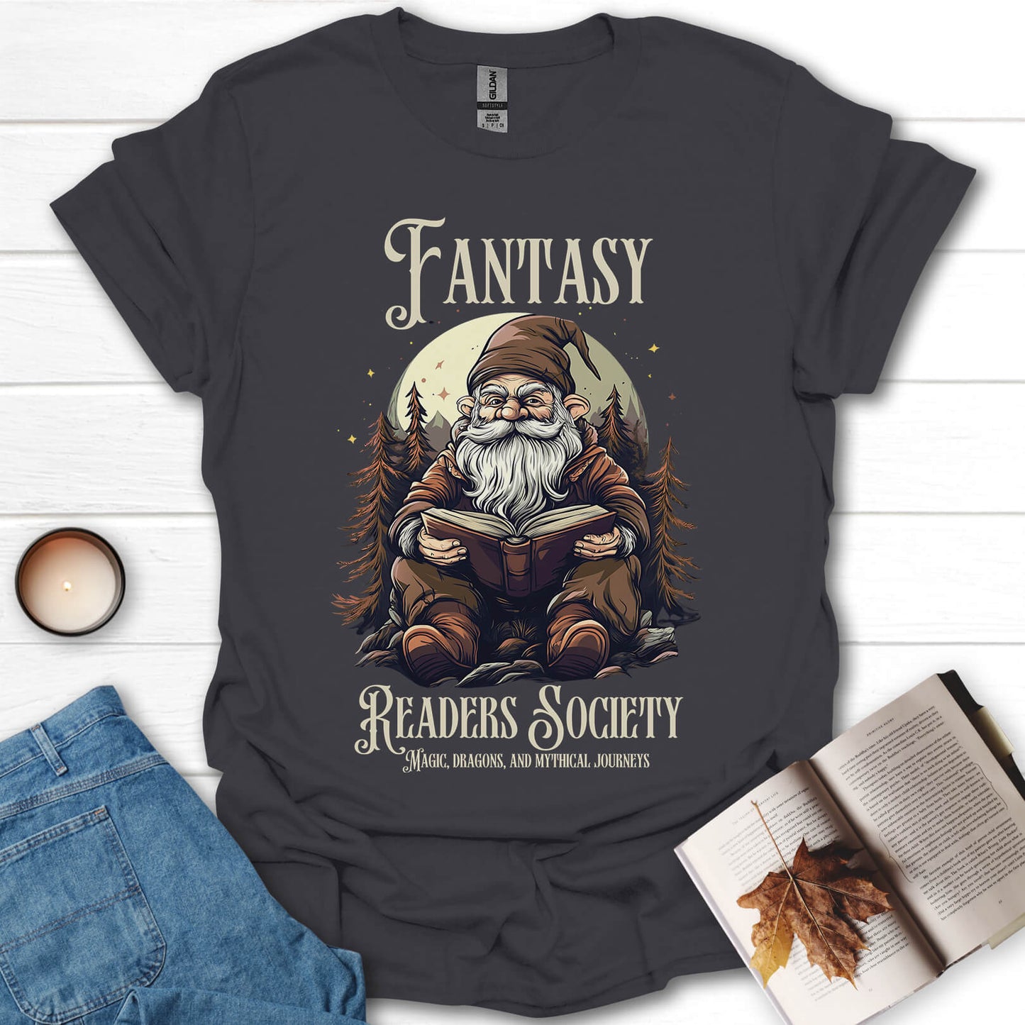 Fantasy Readers Society Dwarf T-Shirt