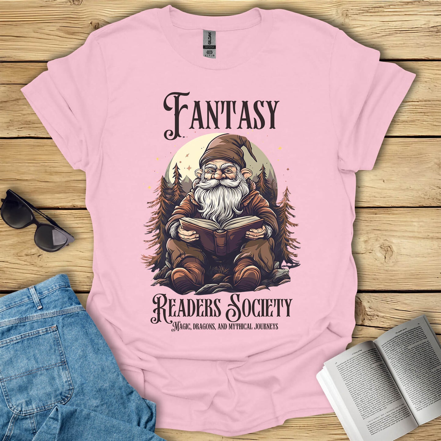 Fantasy Readers Society Dwarf T-Shirt