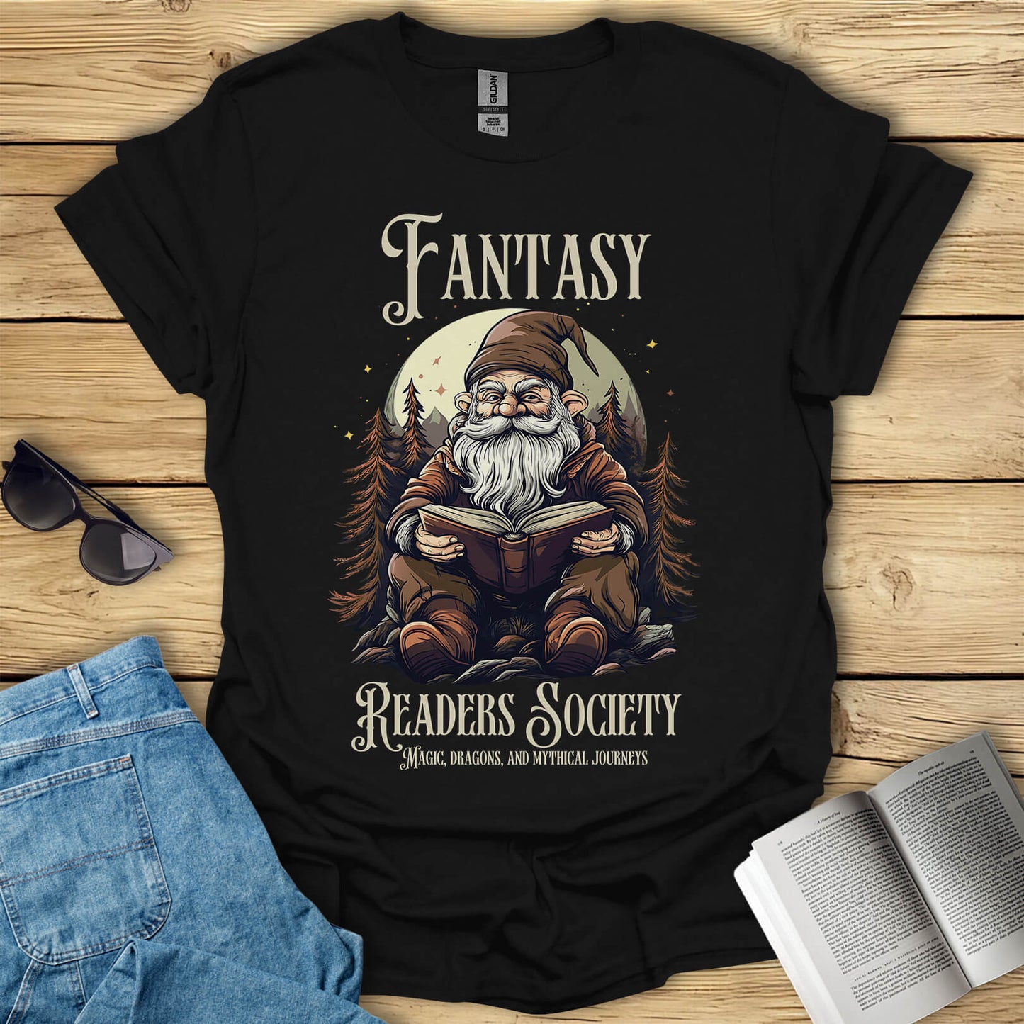Fantasy Readers Society Dwarf T-Shirt