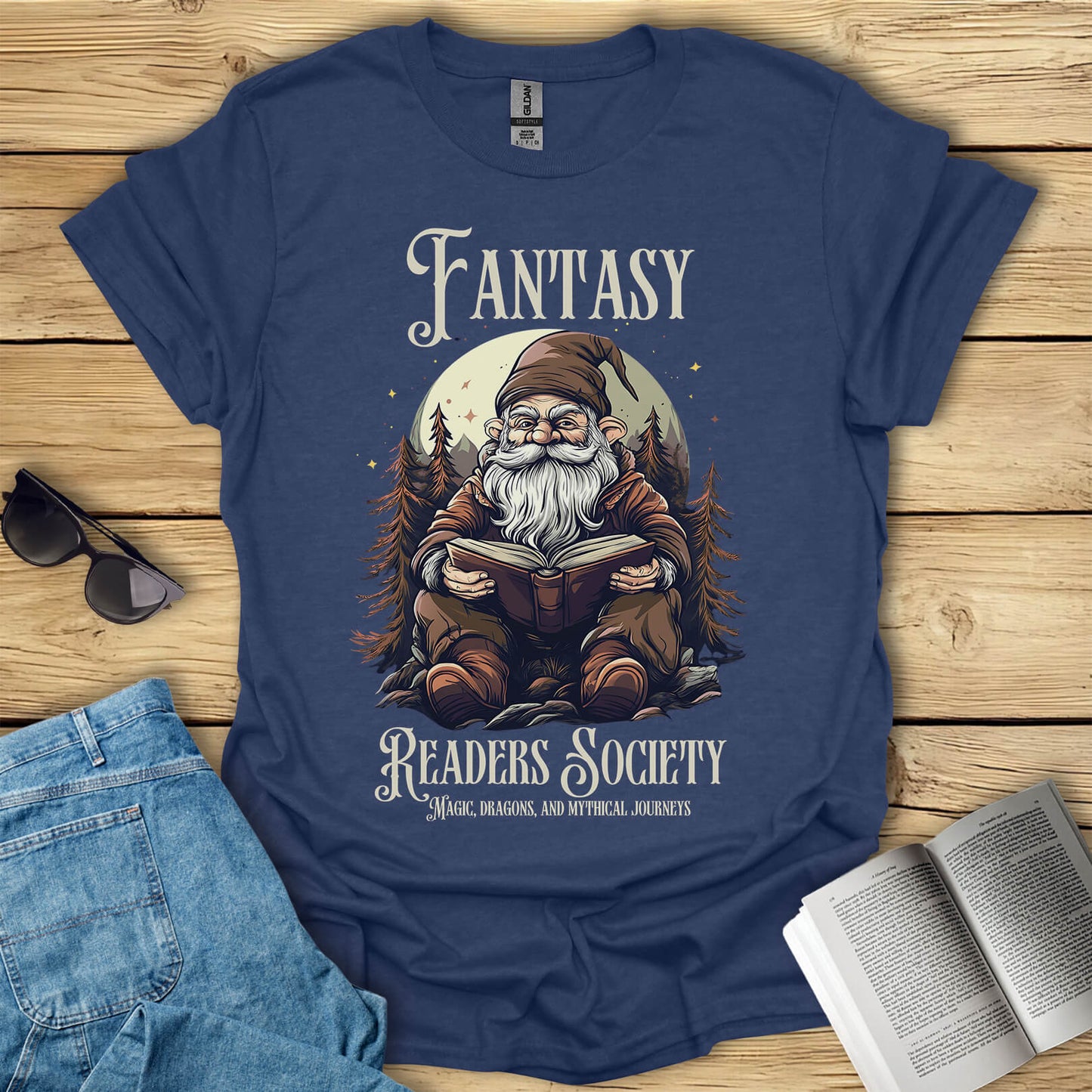 Fantasy Readers Society Dwarf T-Shirt