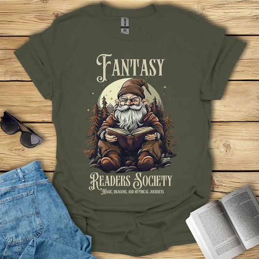 Fantasy Readers Society Dwarf T-Shirt