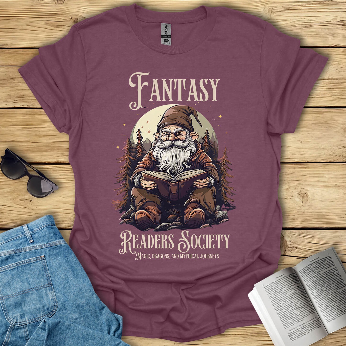 Fantasy Readers Society Dwarf T-Shirt