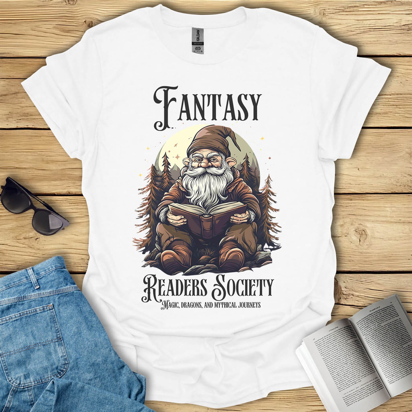 Fantasy Readers Society Dwarf T-Shirt
