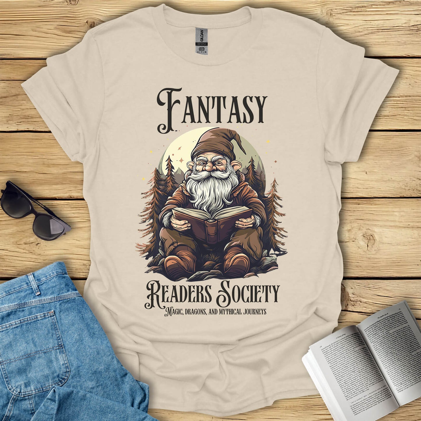 Fantasy Readers Society Dwarf T-Shirt