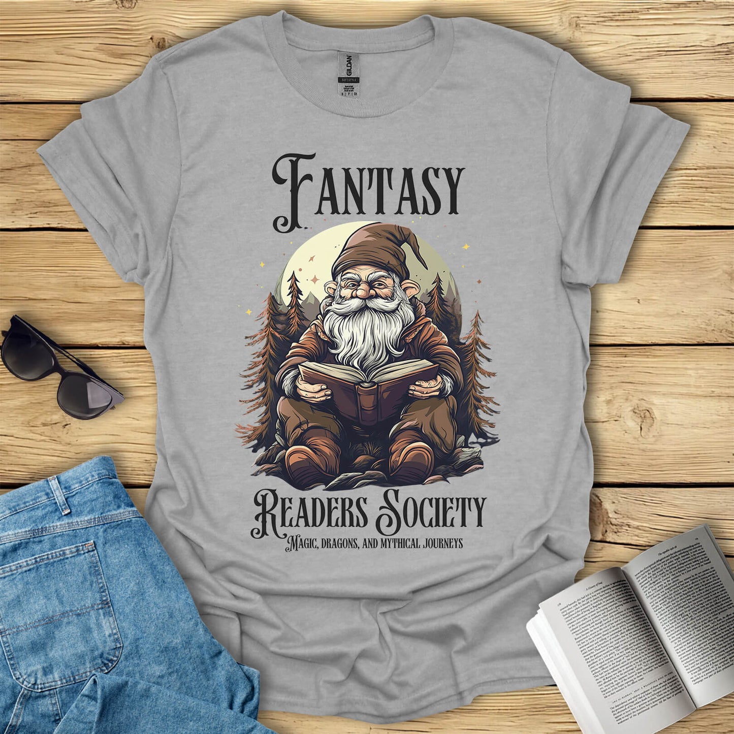 Fantasy Readers Society Dwarf T-Shirt