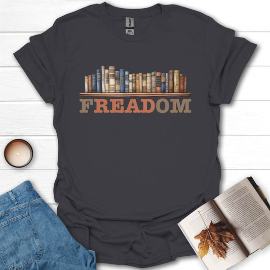 Freadom Book Reading T-Shirt