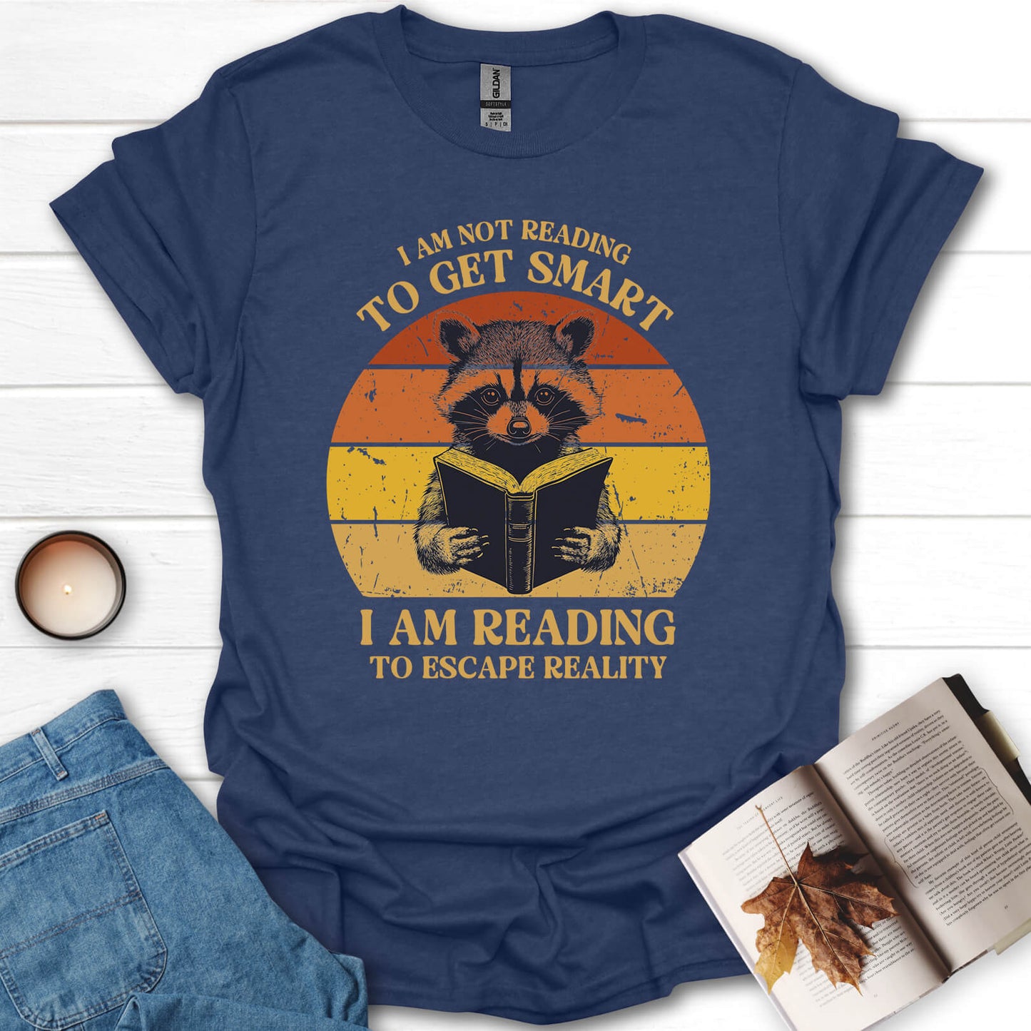 I Am Reading To Escape The Reality T-Shirt