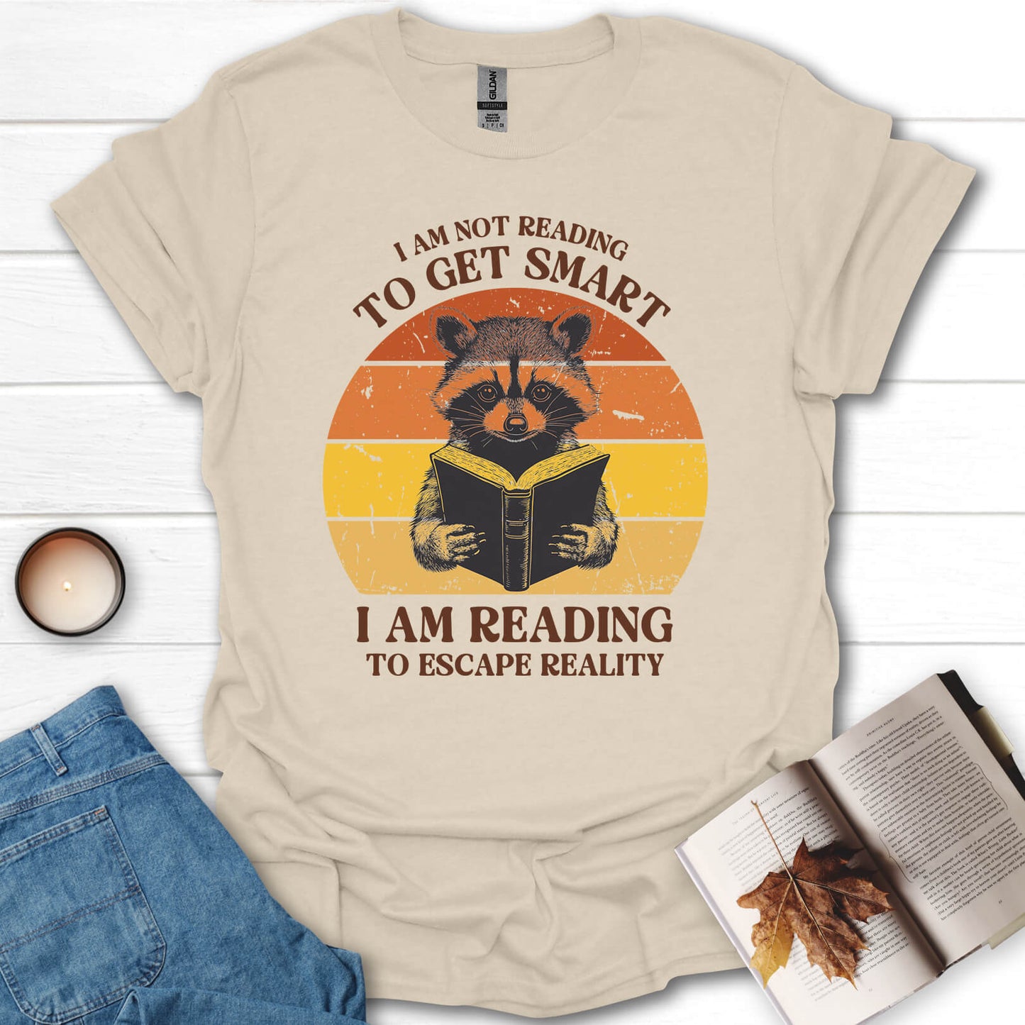 I Am Reading To Escape The Reality T-Shirt