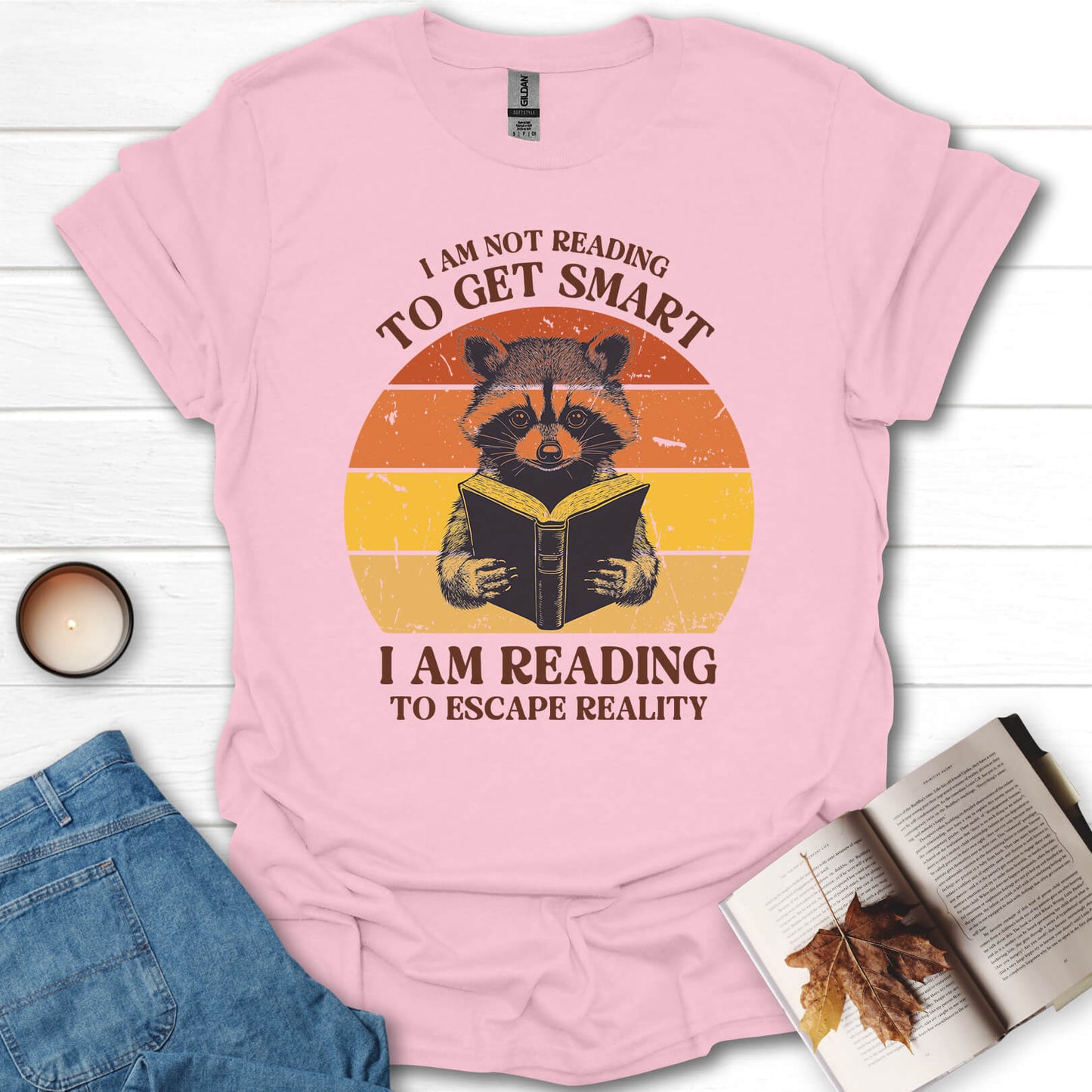 I Am Reading To Escape The Reality T-Shirt