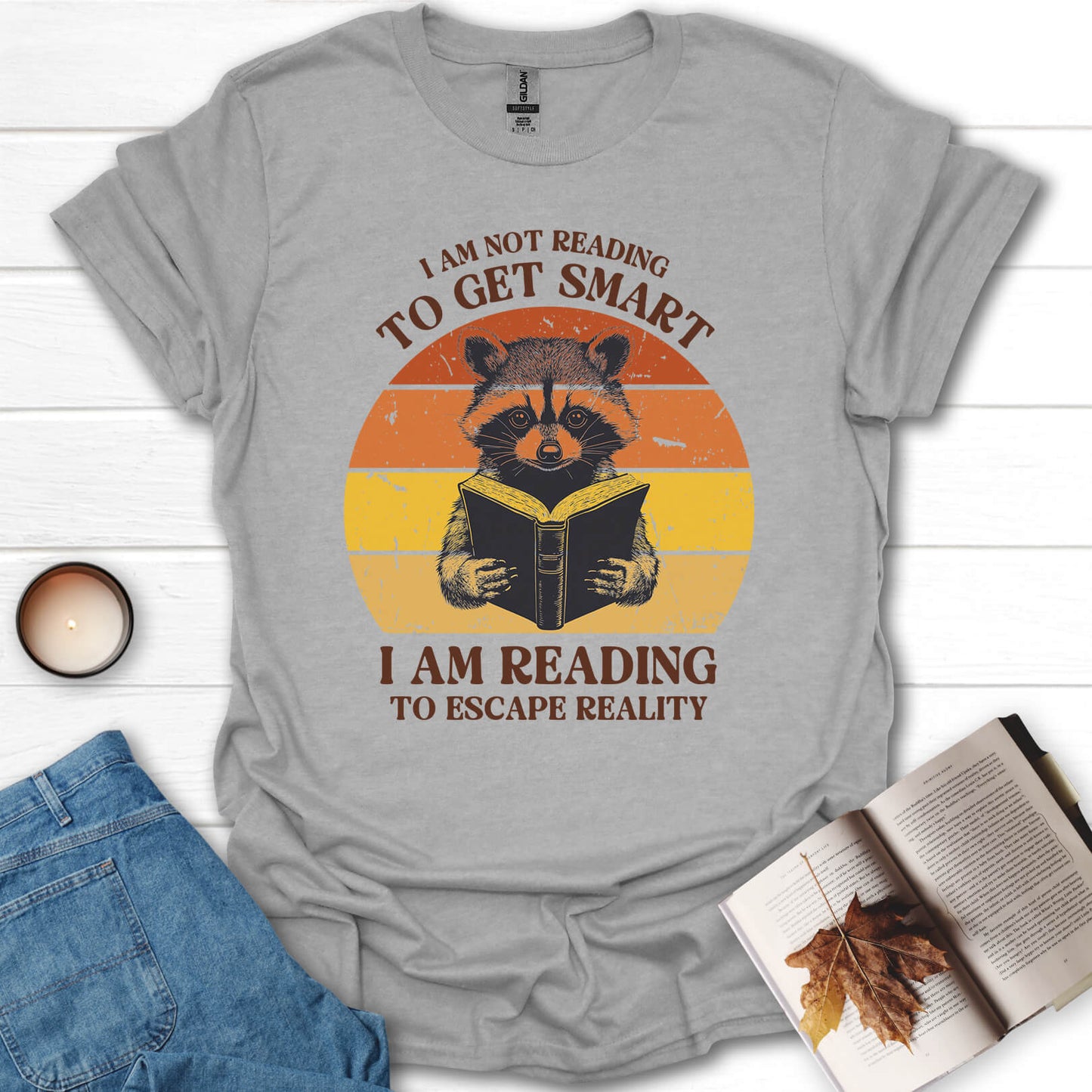 I Am Reading To Escape The Reality T-Shirt