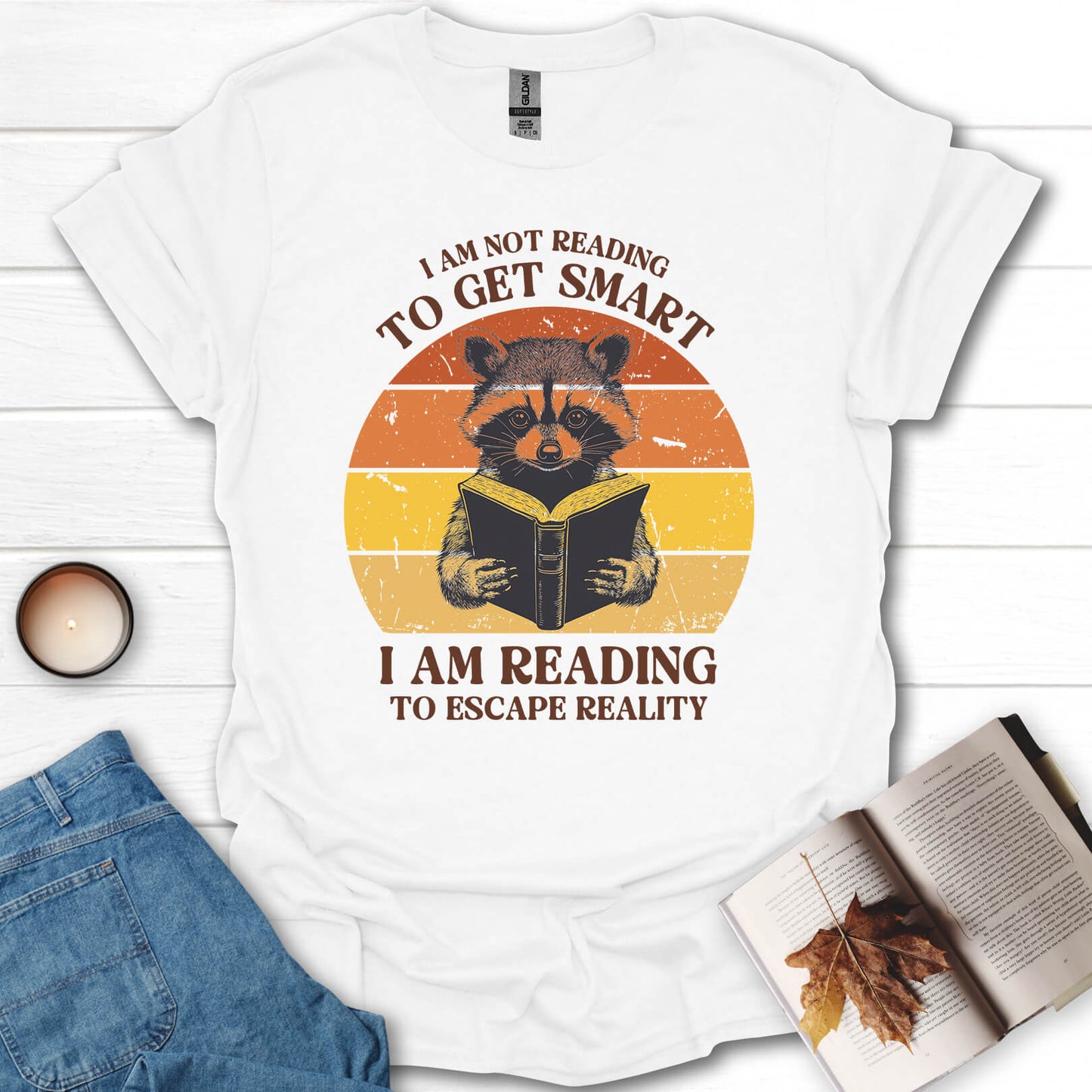 I Am Reading To Escape The Reality T-Shirt
