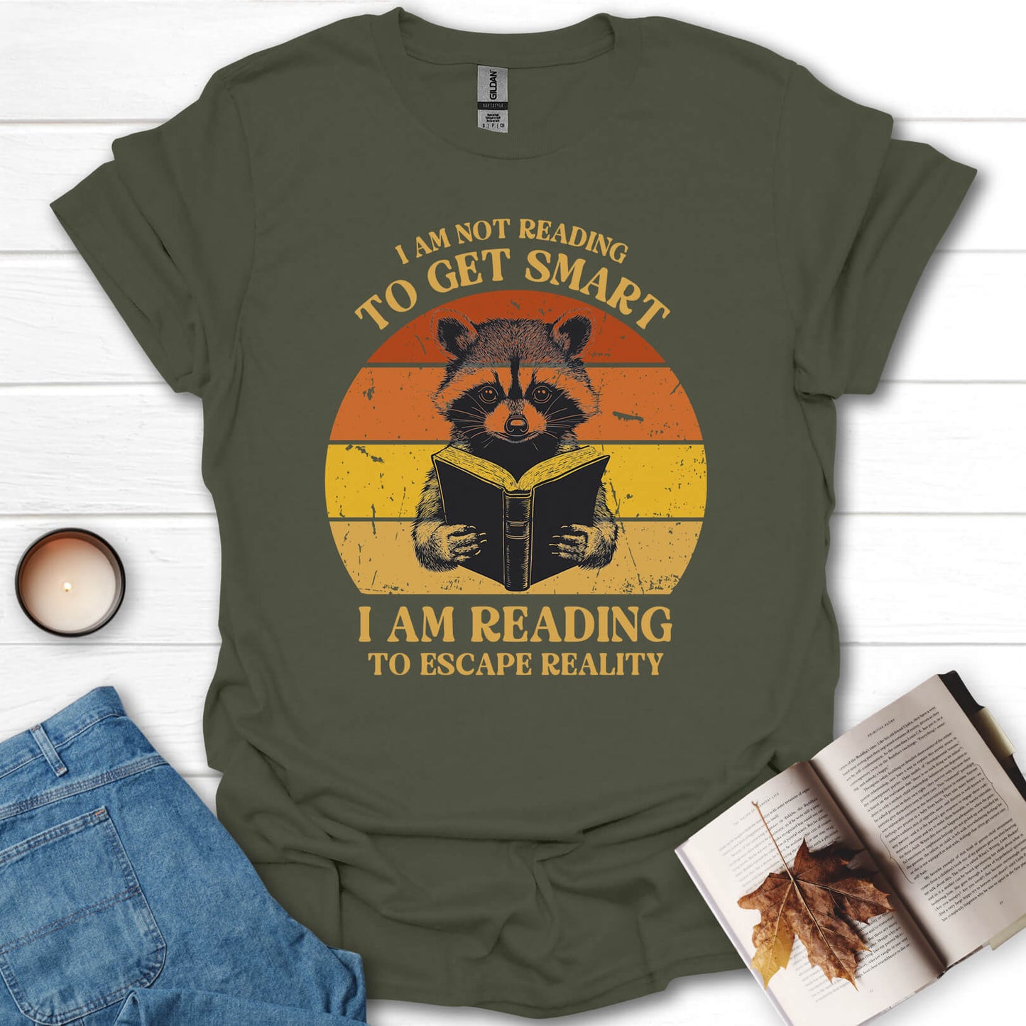 I Am Reading To Escape The Reality T-Shirt
