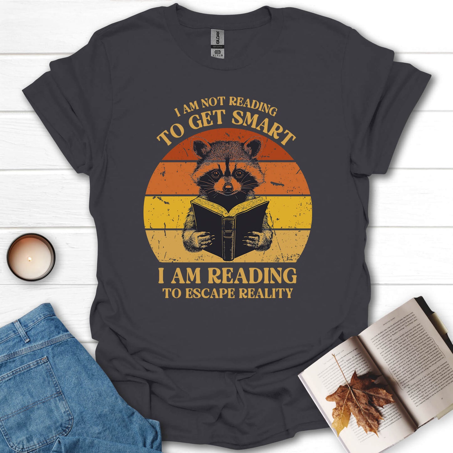 I Am Reading To Escape The Reality T-Shirt
