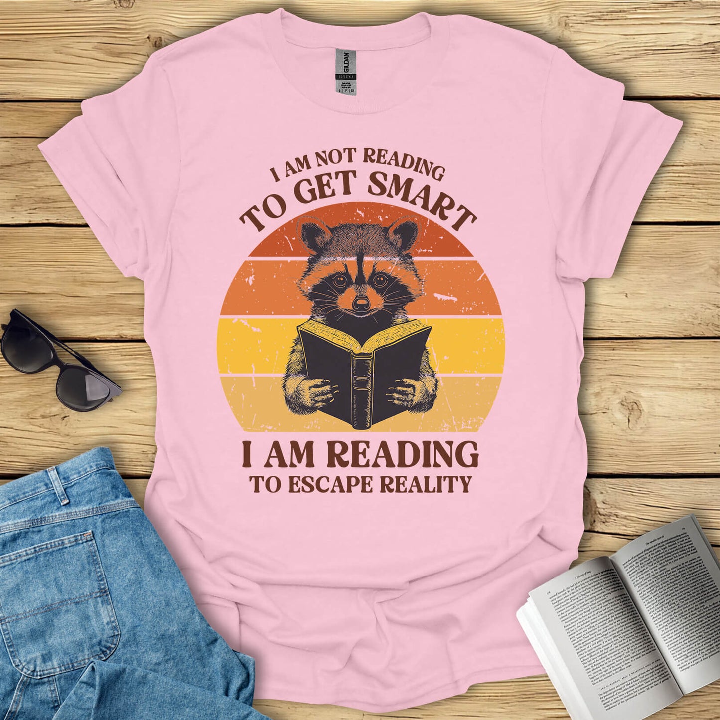 I Am Reading To Escape The Reality T-Shirt
