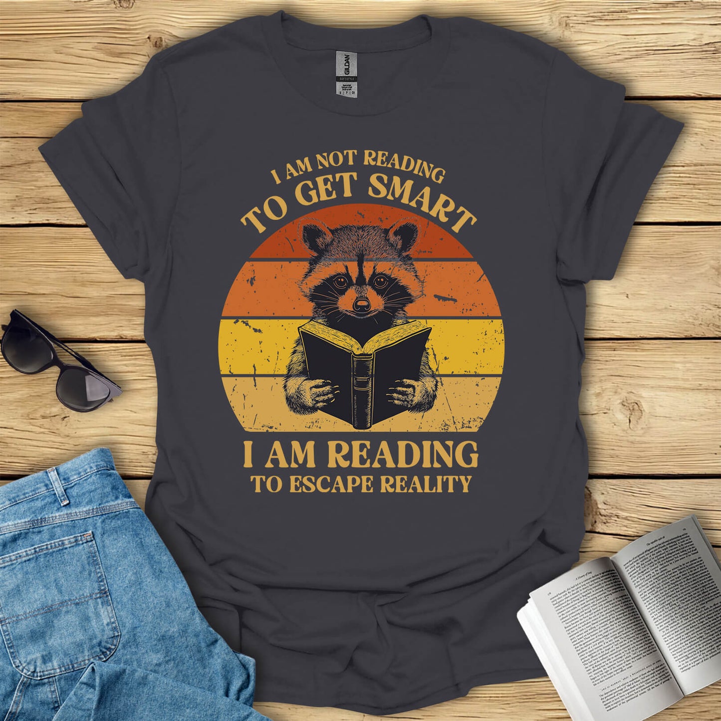 I Am Reading To Escape The Reality T-Shirt