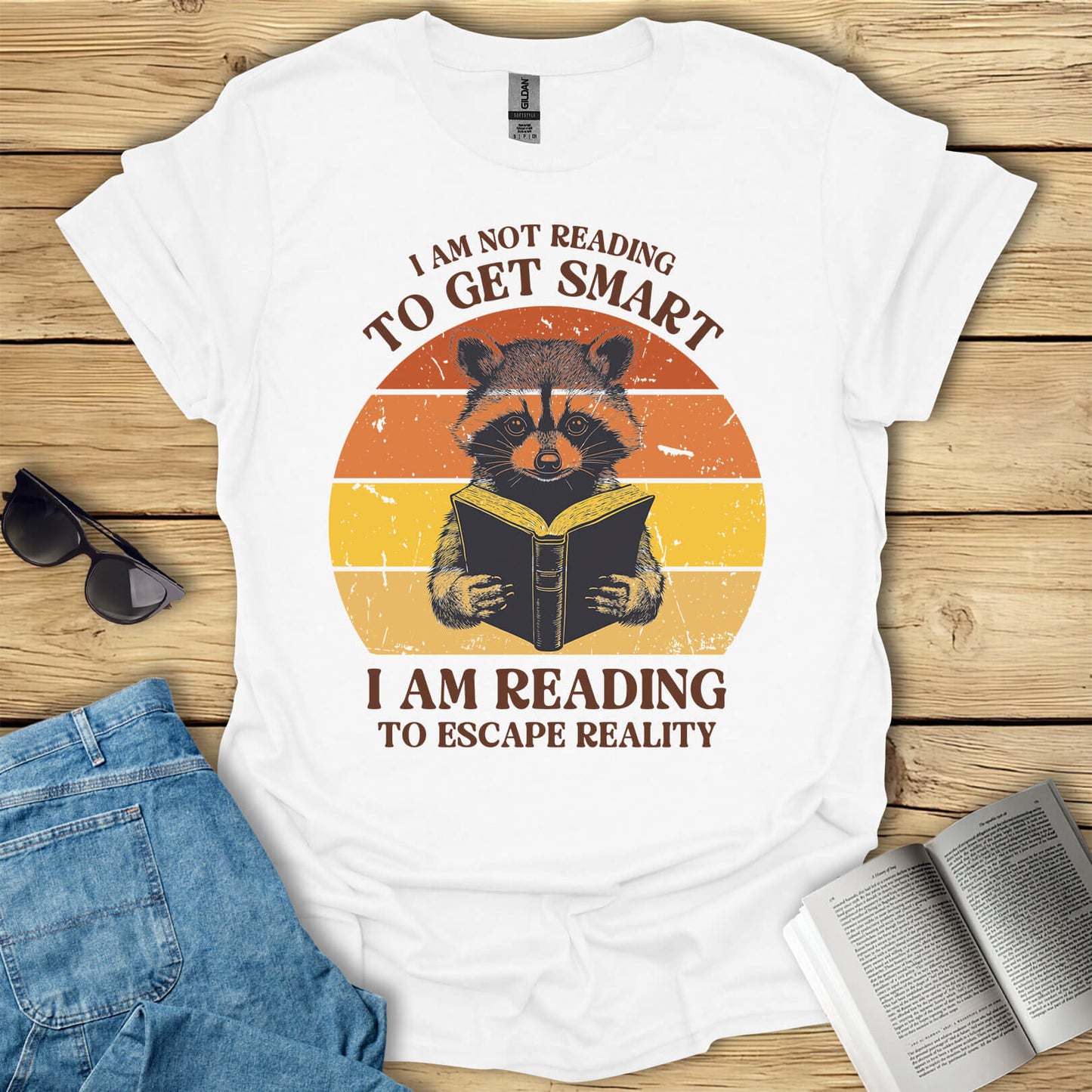 I Am Reading To Escape The Reality T-Shirt