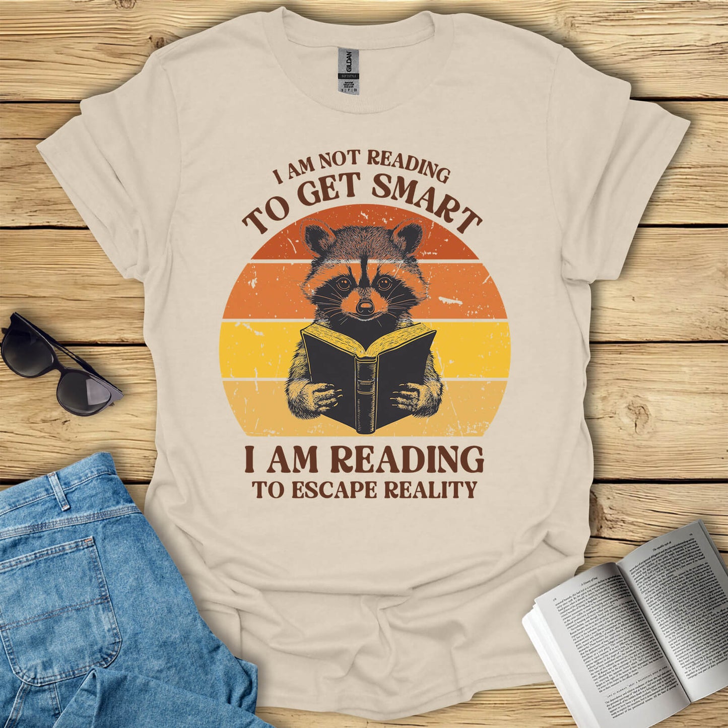I Am Reading To Escape The Reality T-Shirt