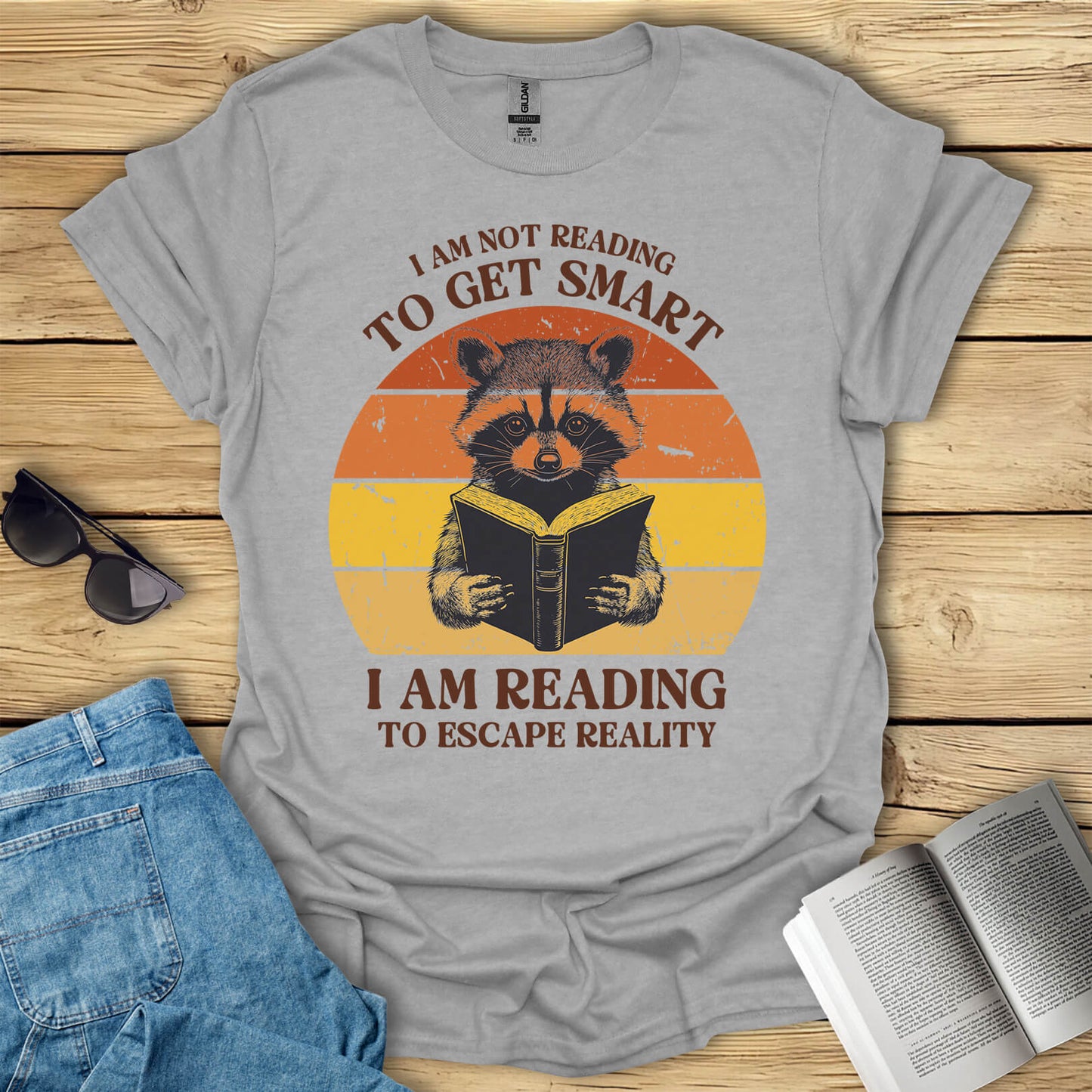 I Am Reading To Escape The Reality T-Shirt