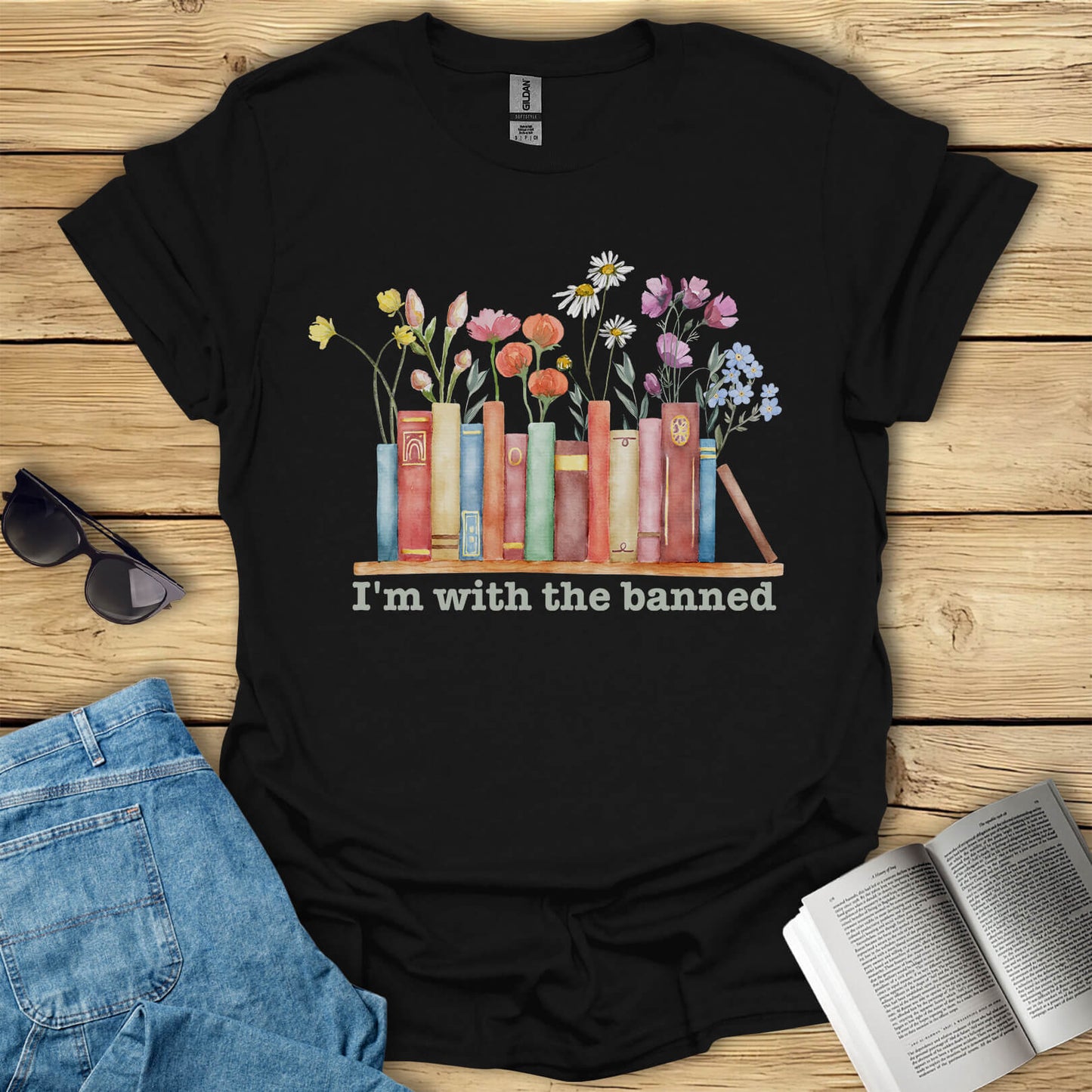 I Am With The Banned T-Shirt