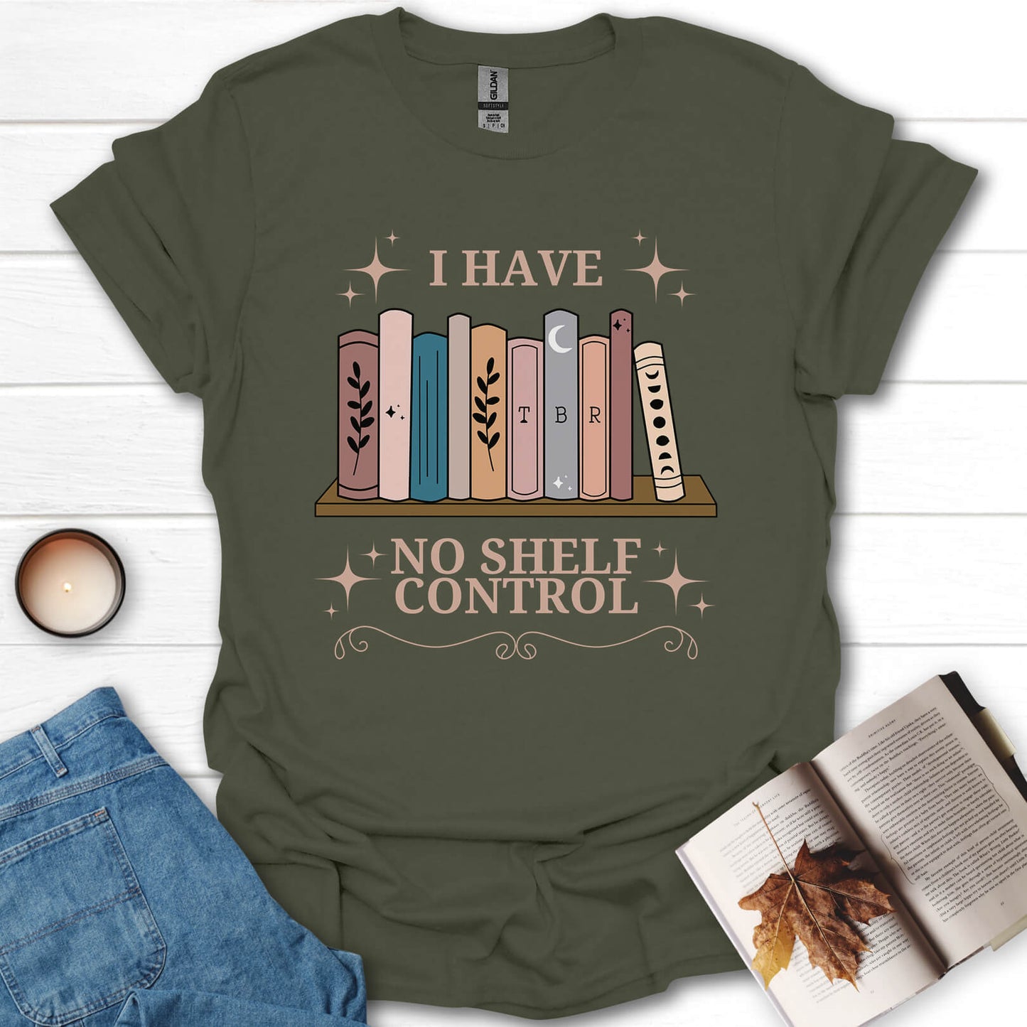 I Have No Shelf Control T-Shirt
