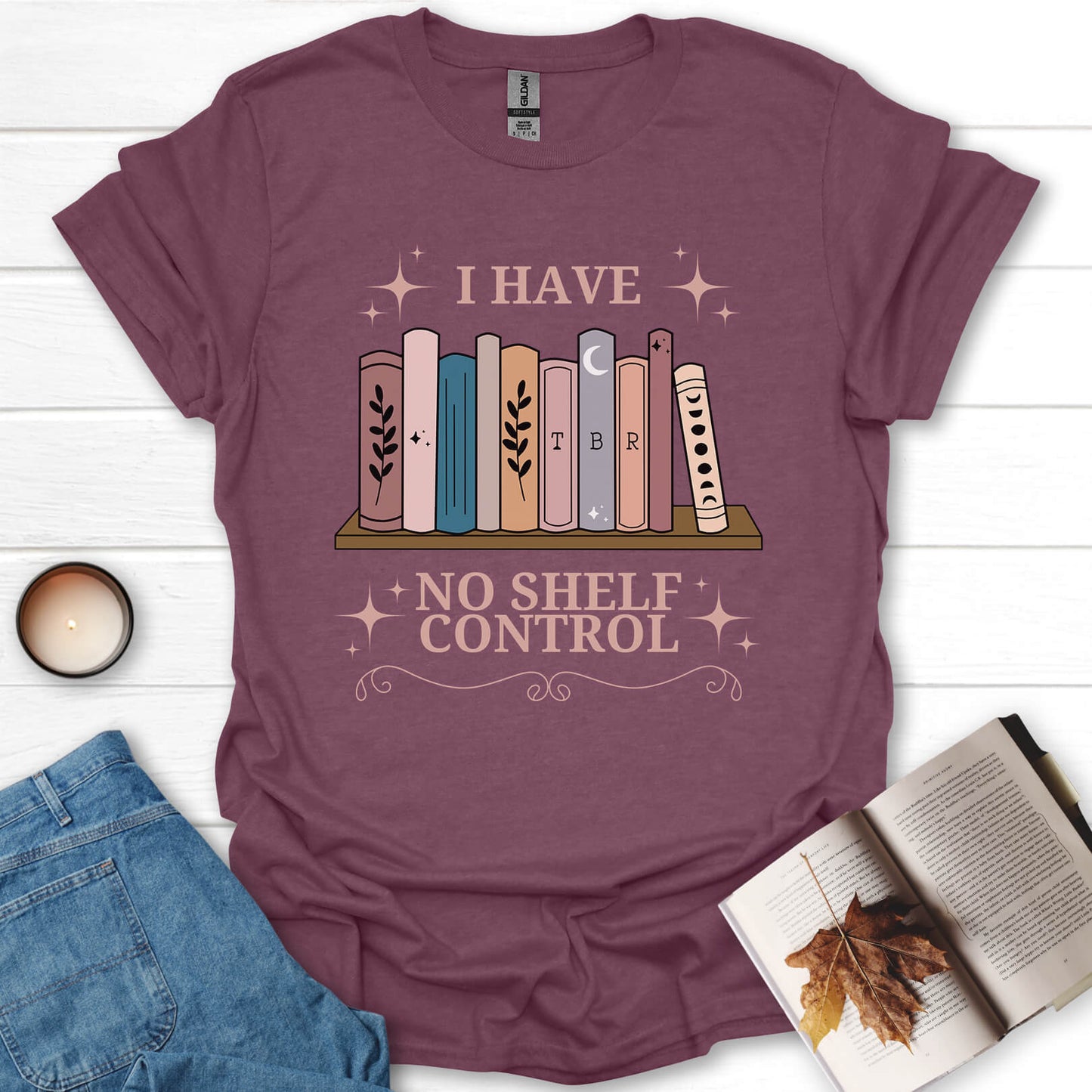 I Have No Shelf Control T-Shirt
