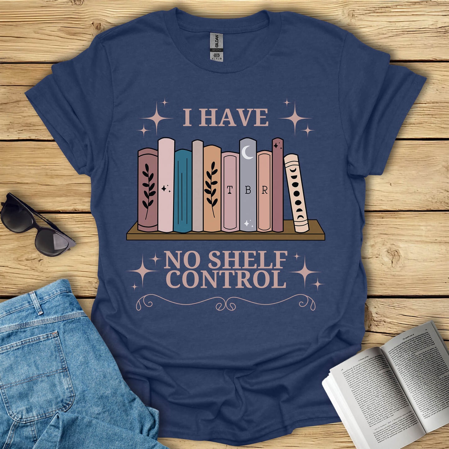 I Have No Shelf Control T-Shirt