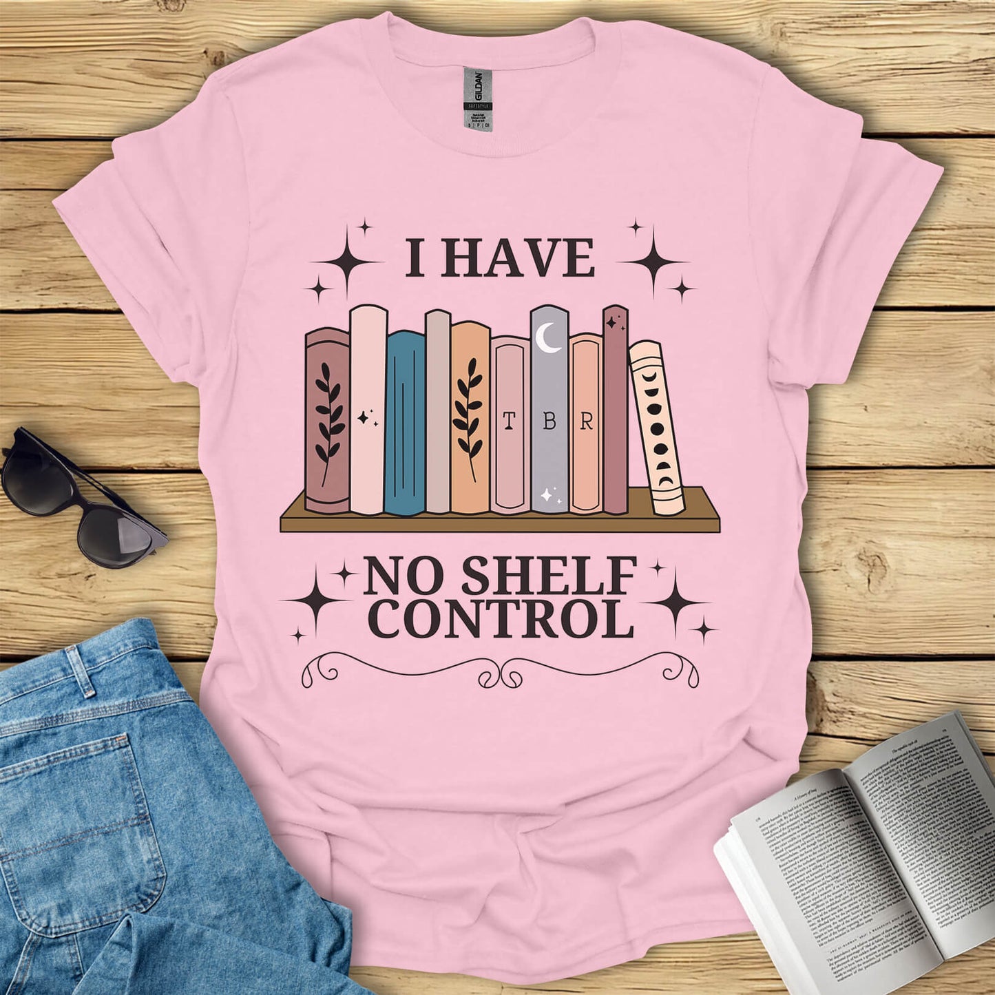 I Have No Shelf Control T-Shirt