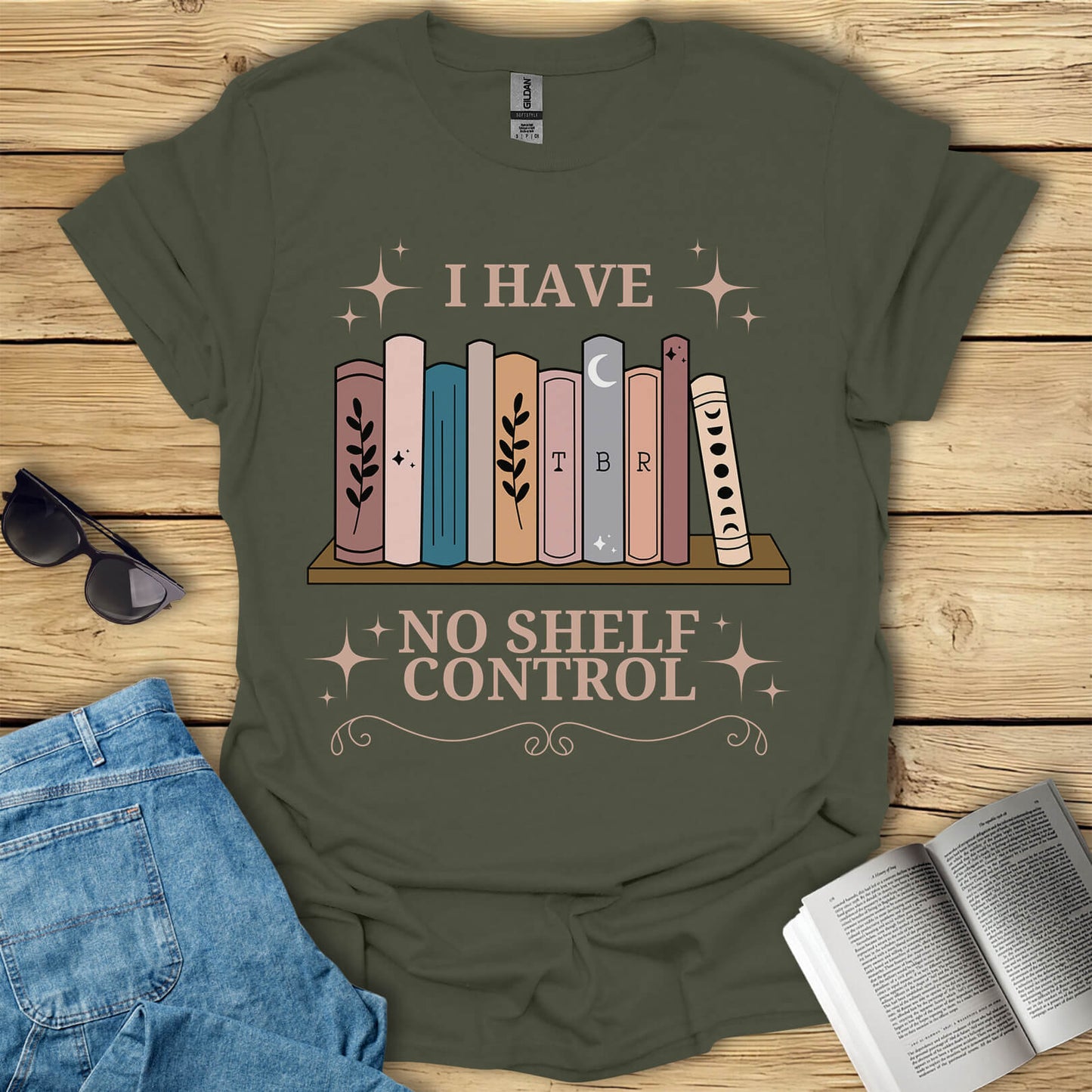 I Have No Shelf Control T-Shirt