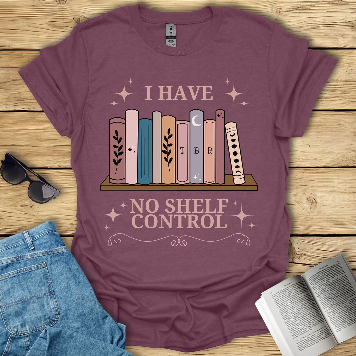 I Have No Shelf Control T-Shirt