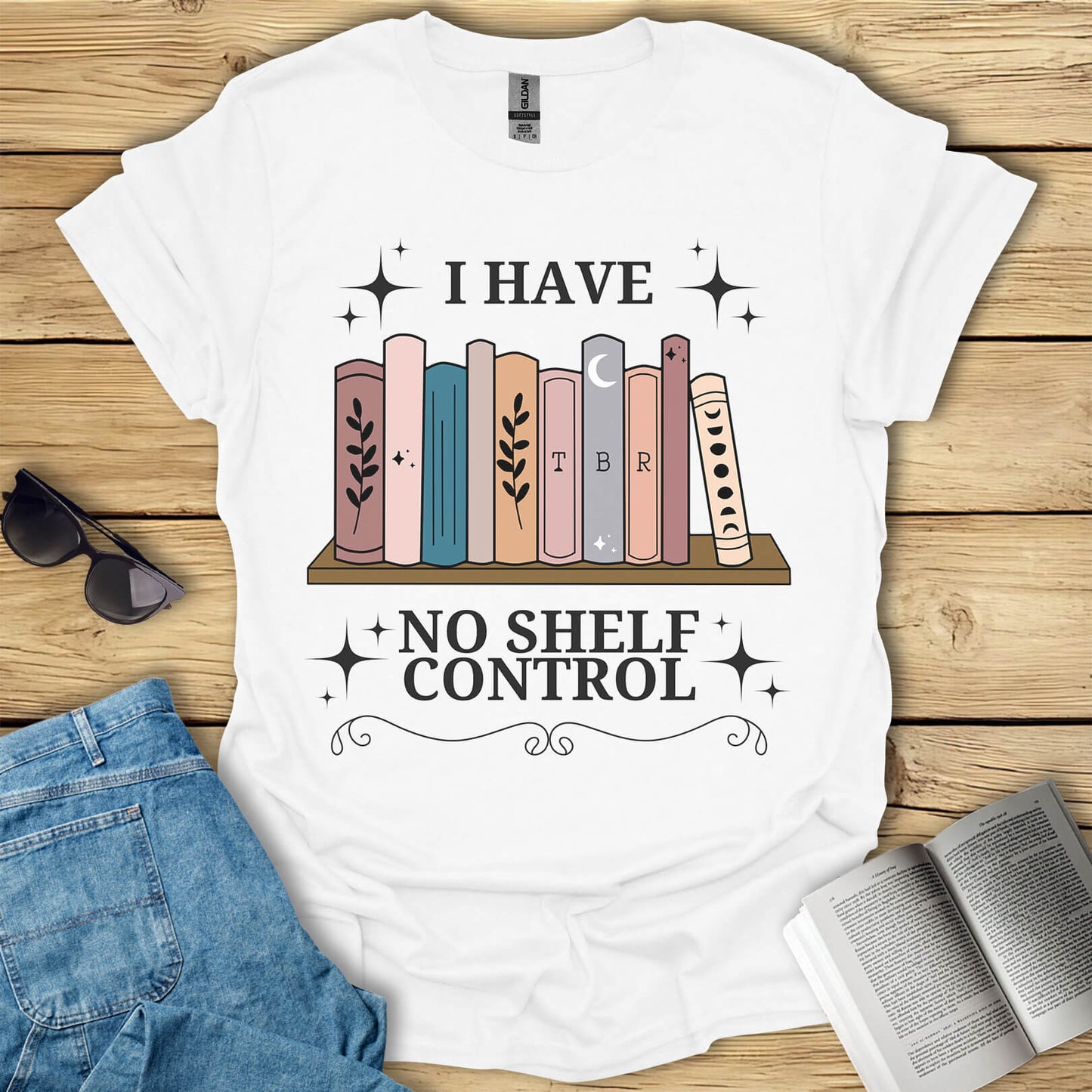I Have No Shelf Control T-Shirt