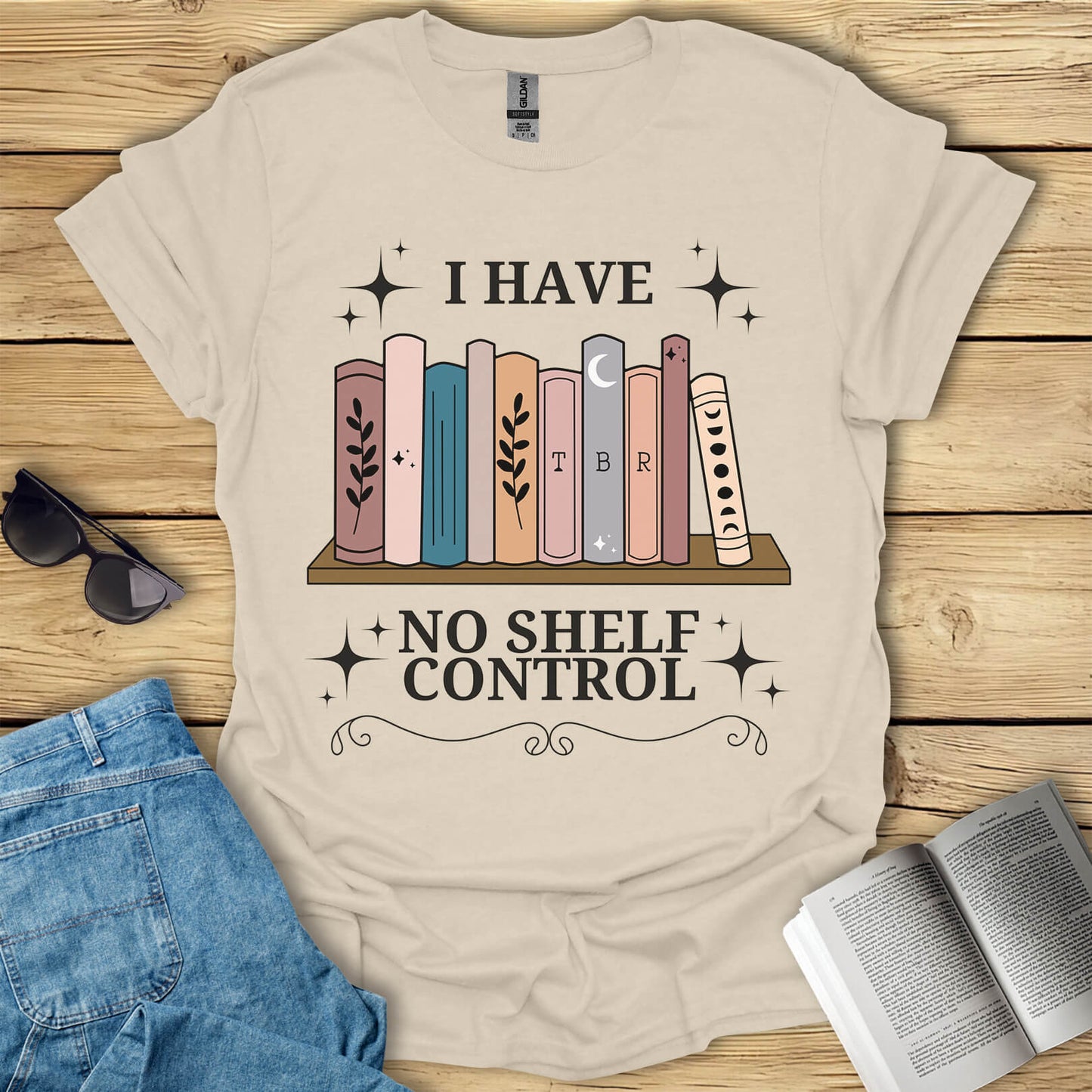 I Have No Shelf Control T-Shirt