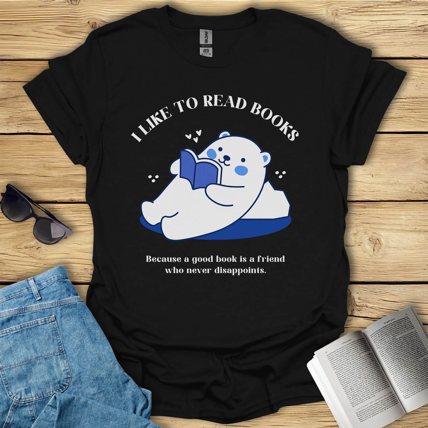 I Like To Read Books T-Shirt