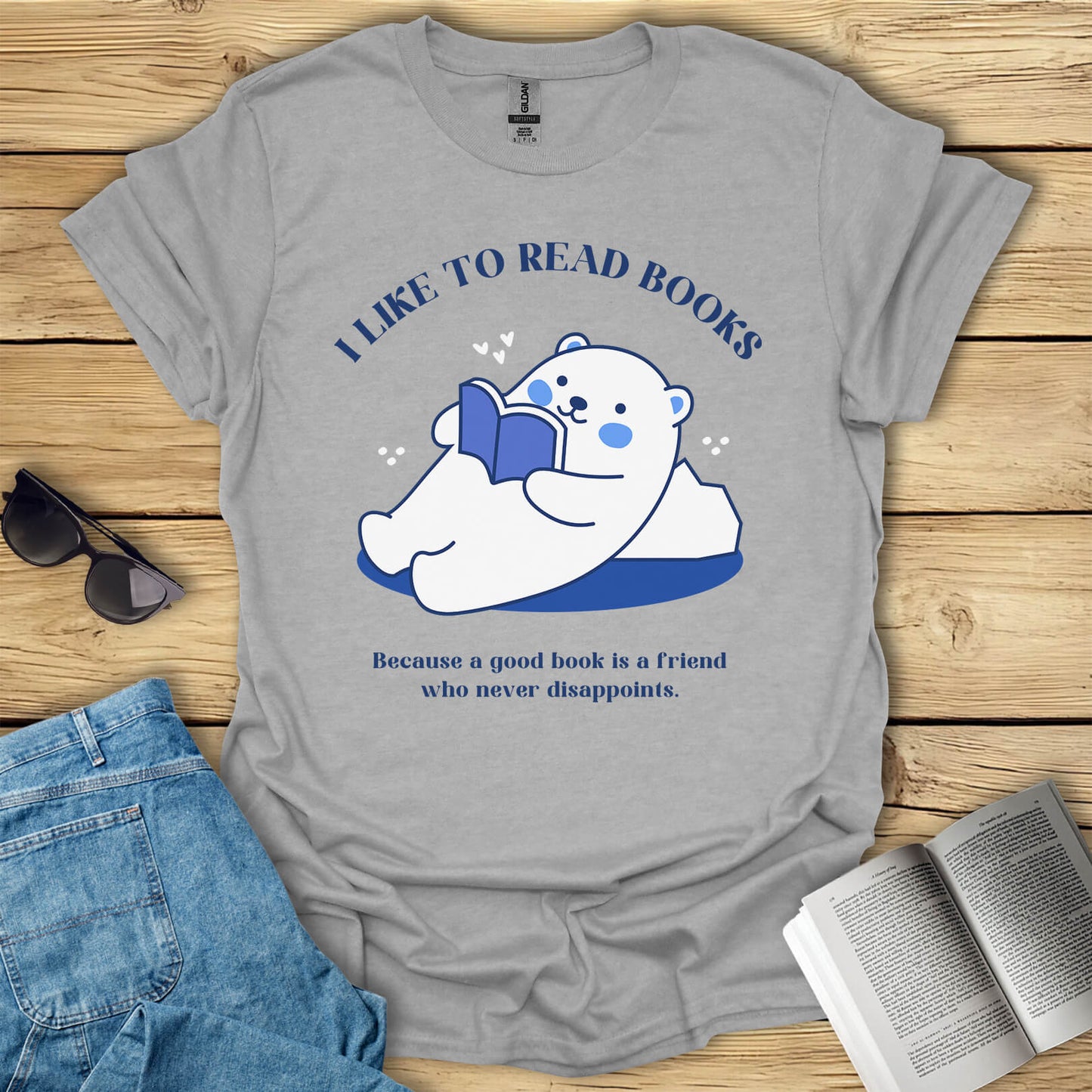 I Like To Read Books T-Shirt
