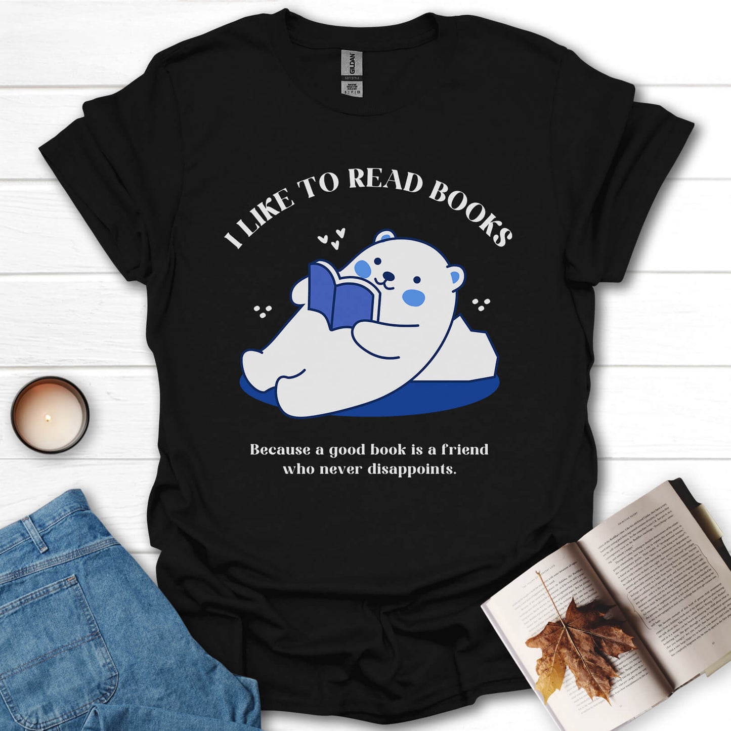 I Like To Read Books T-Shirt