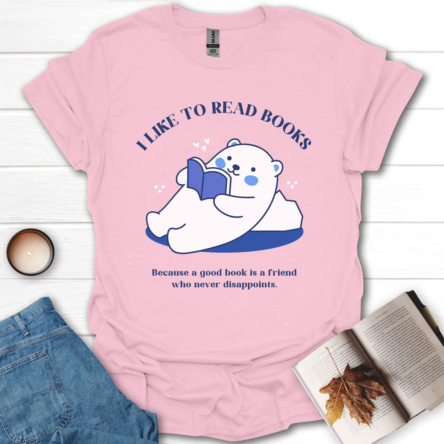 I Like To Read Books T-Shirt